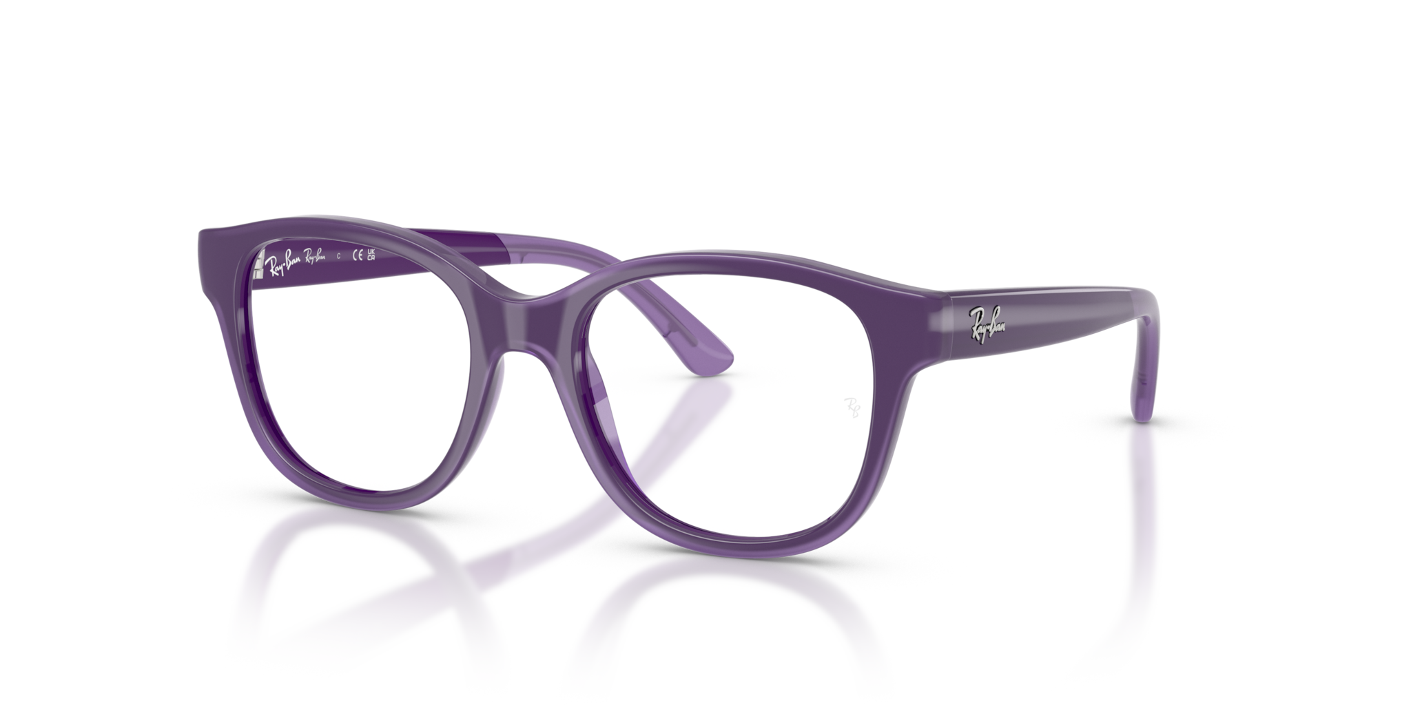 Occhiali da Sole Ray-Ban 0RY1950 Unisex | Viola Trasparente