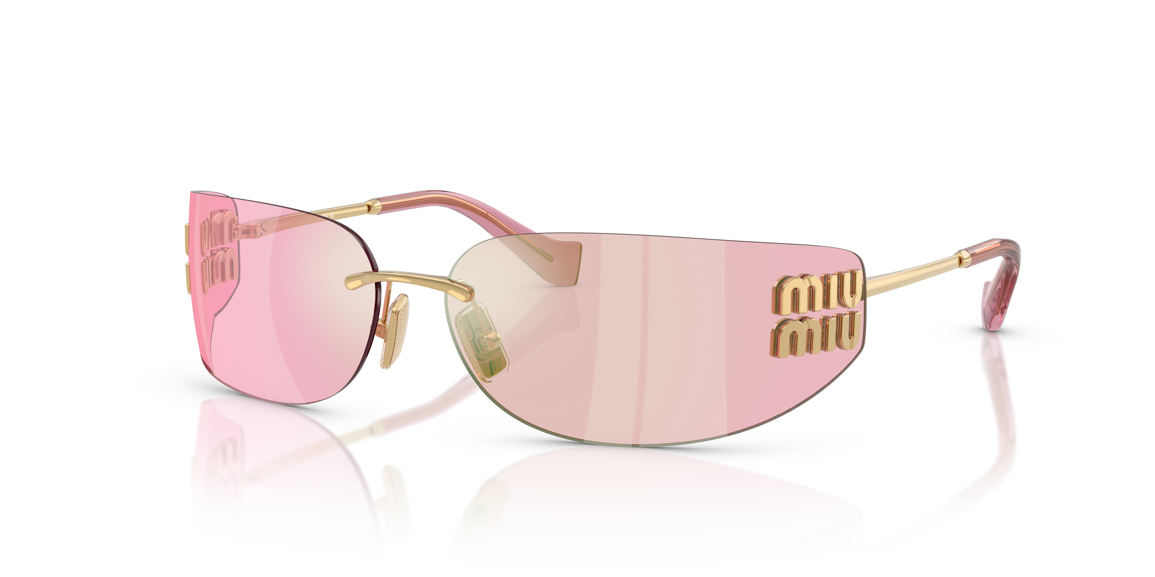 Occhiali da Sole Miu Miu MU A51S Donna Oro | Design Unico e Originale