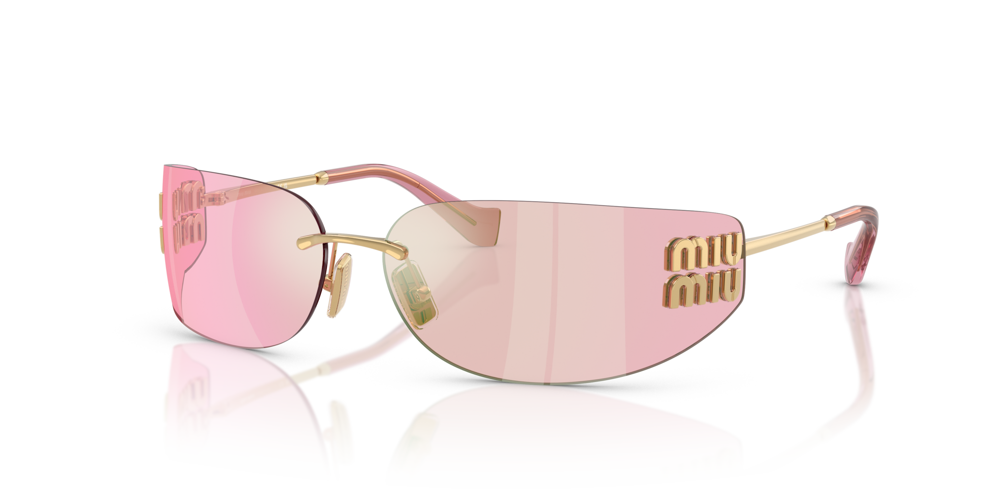 Occhiali da Sole Miu Miu MU A51S Donna Oro | Design Unico e Originale