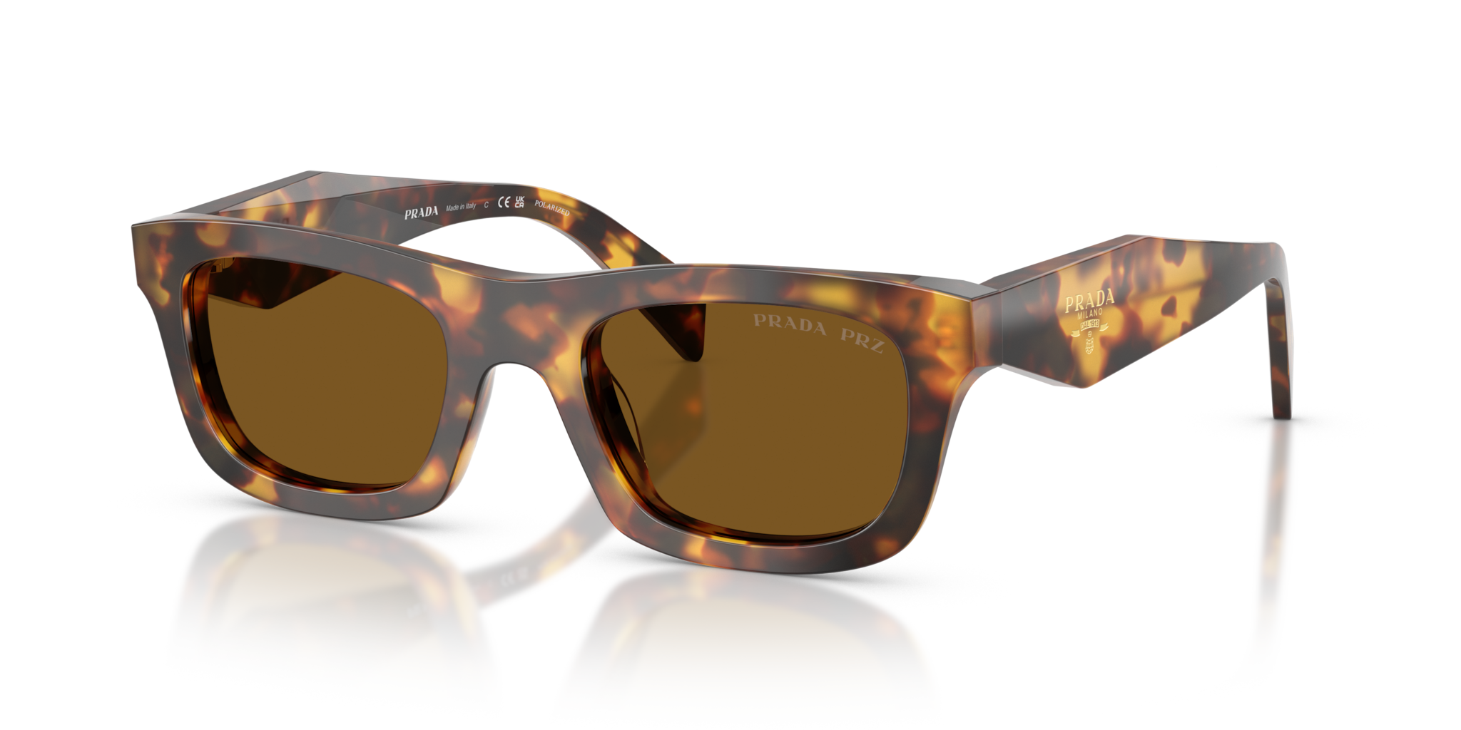 Occhiali da Sole Prada PR C06S Honey Tortoise - Donna
