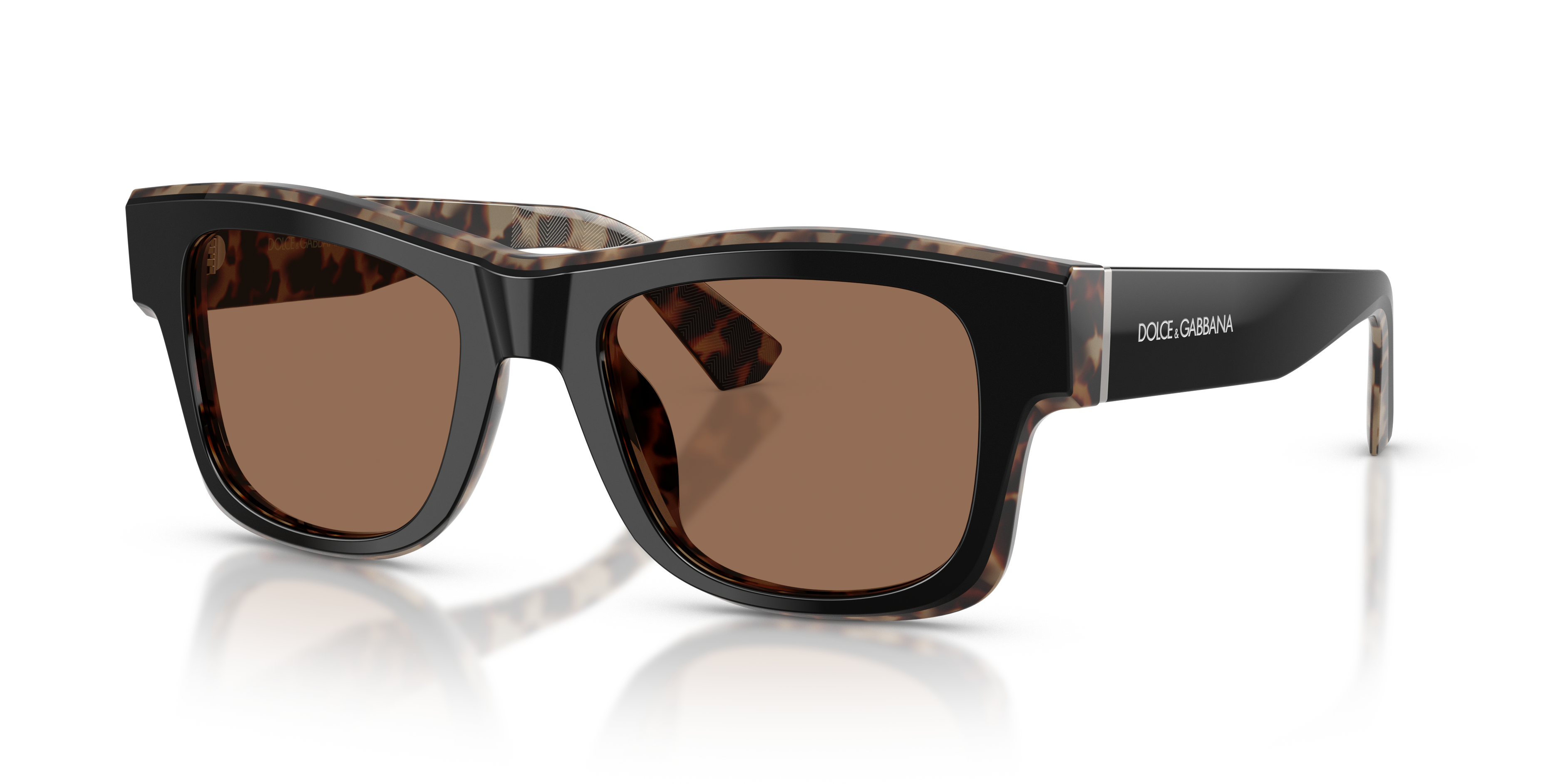 Occhiali da Sole Dolce&Gabbana Uomo DG4515 Black On Red Havana