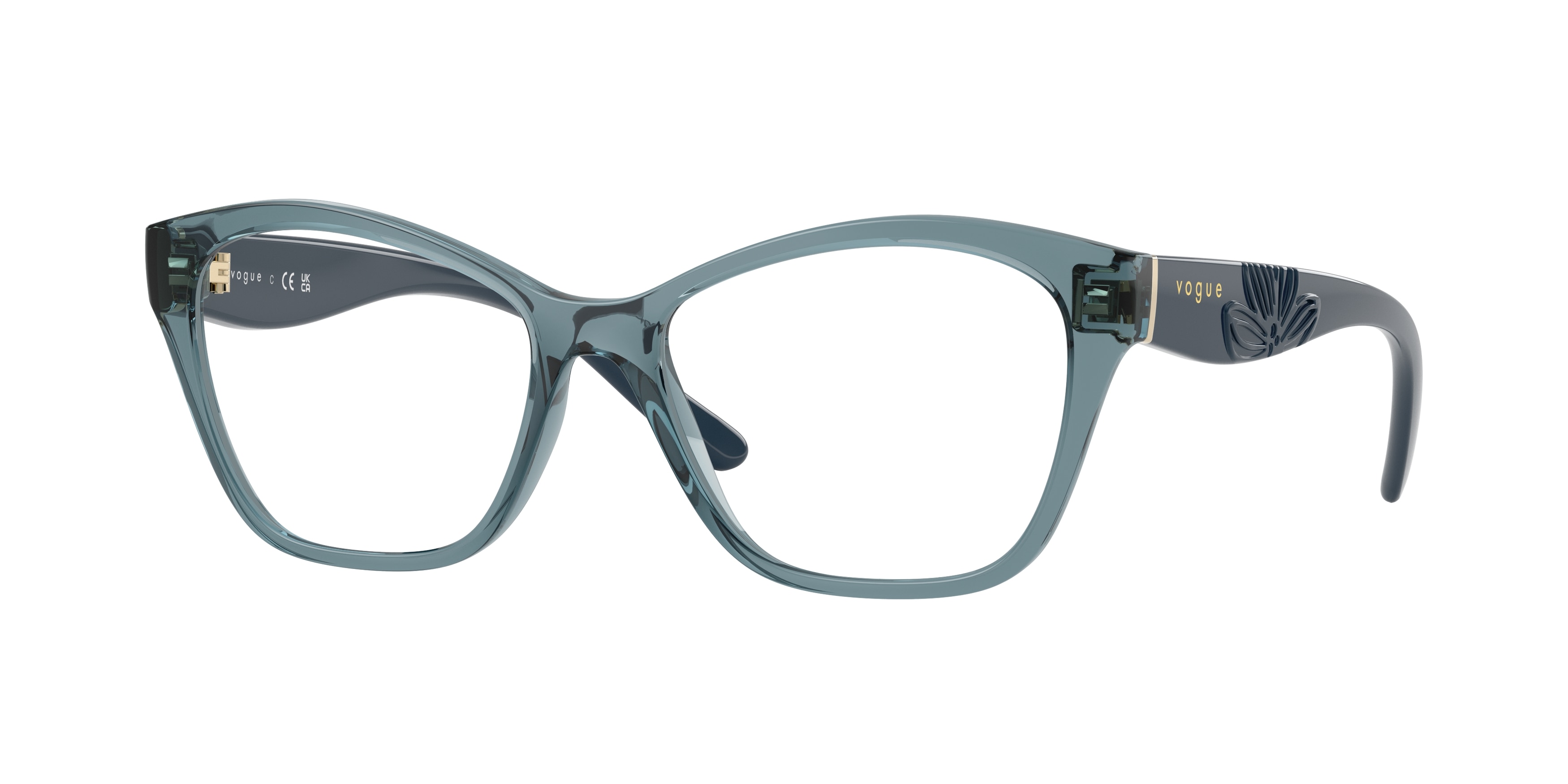3197 - Azul-claro Transparente