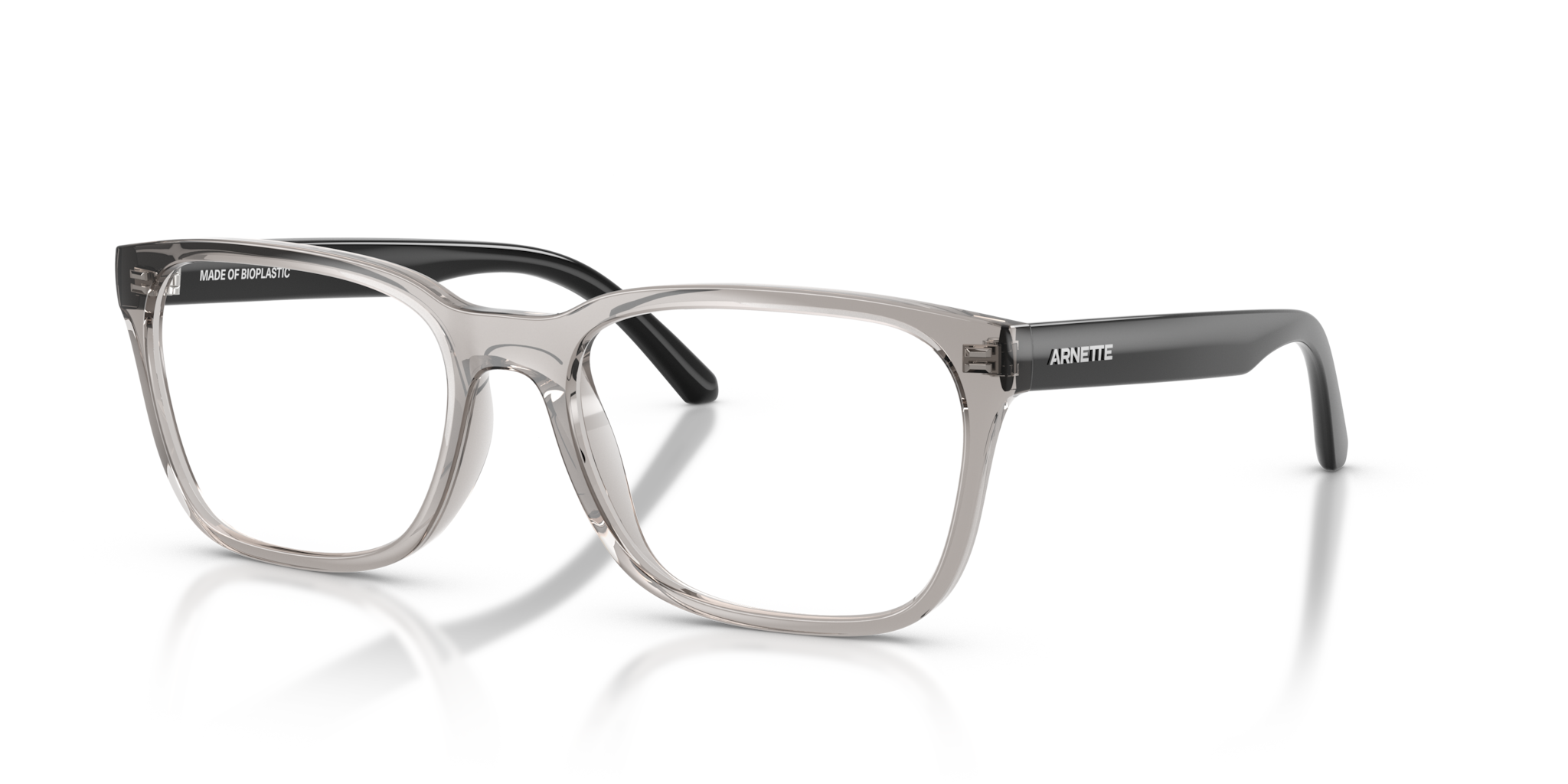 Arnette 0AN7278U Uomo: Occhiali da Vista Grigio Trasparente