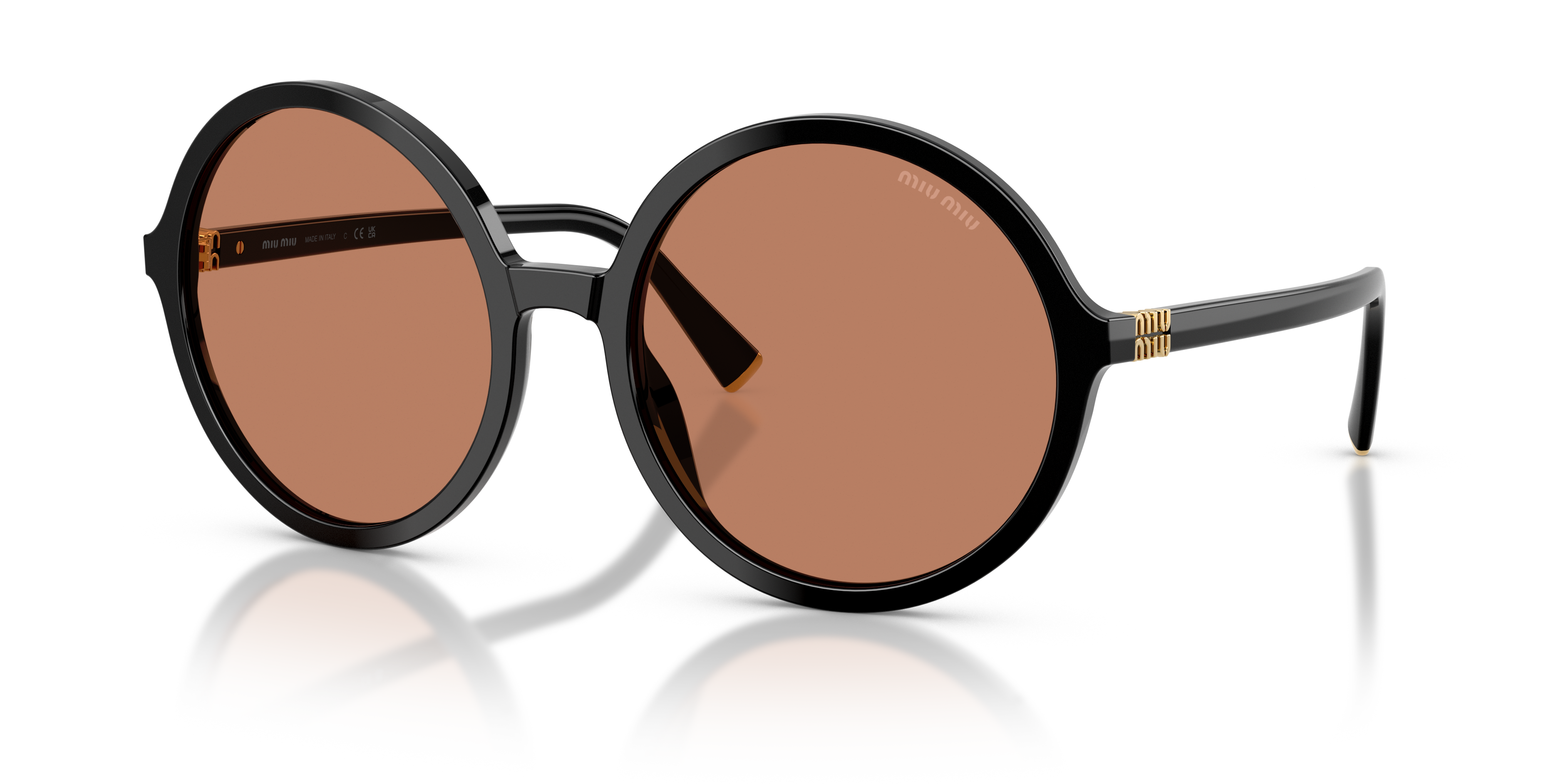 Occhiali da Sole Miu Miu Neri MU B02S Donna | Stile Moderno