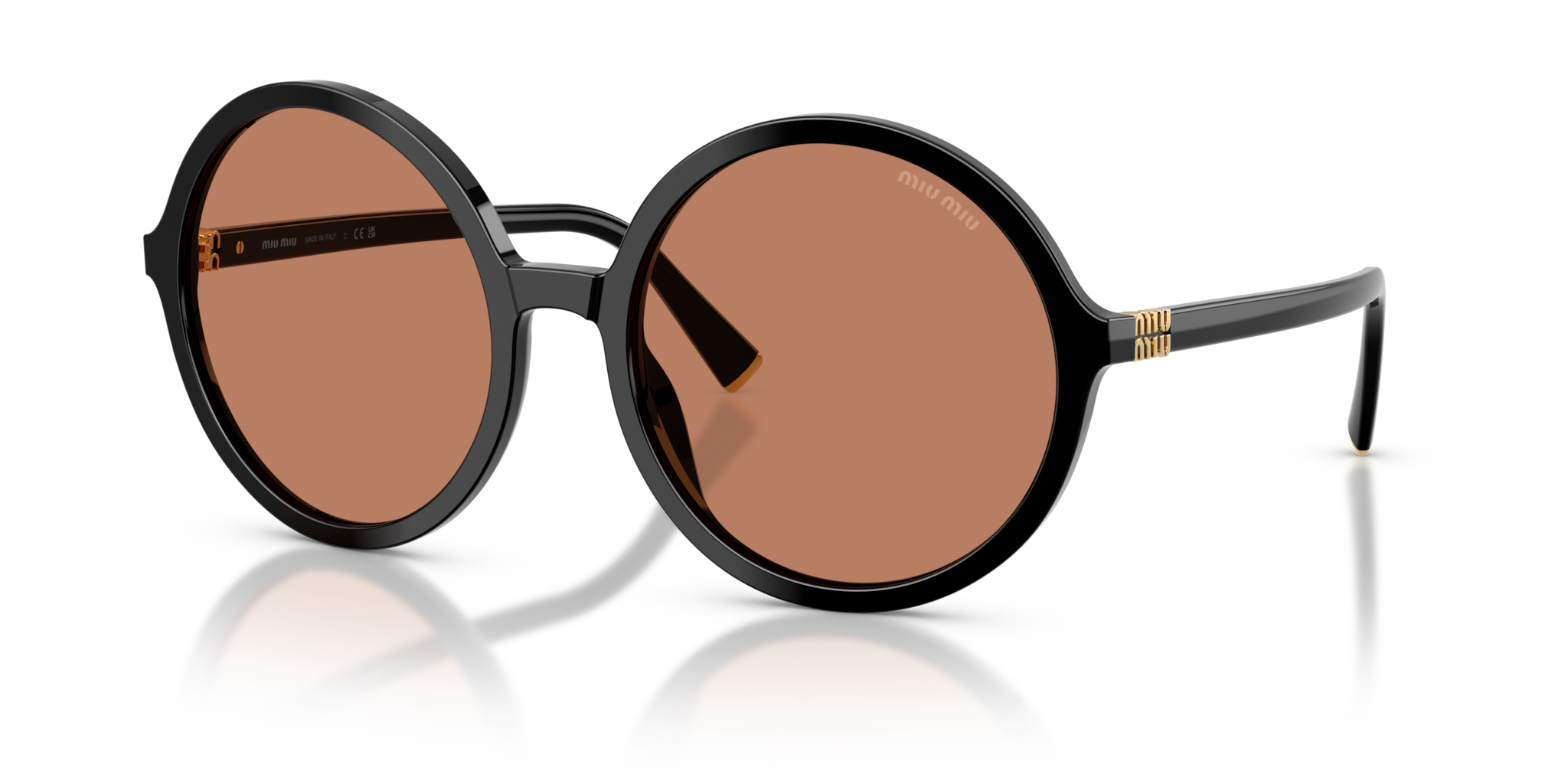 Occhiali da Sole Miu Miu Neri MU B02S Donna | Stile Moderno