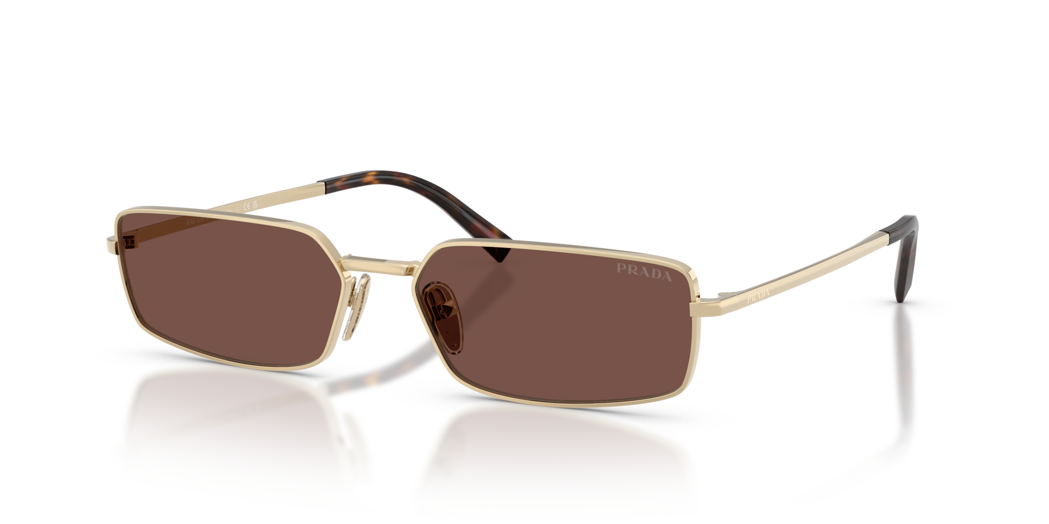 Occhiali da Sole Prada Donna PR A60S Pale Gold Originali