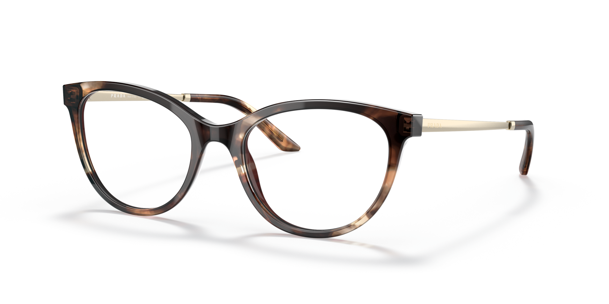 Occhiali da Vista Prada 0PR 17WV Donna - Tartaruga Caramello | Eleganz