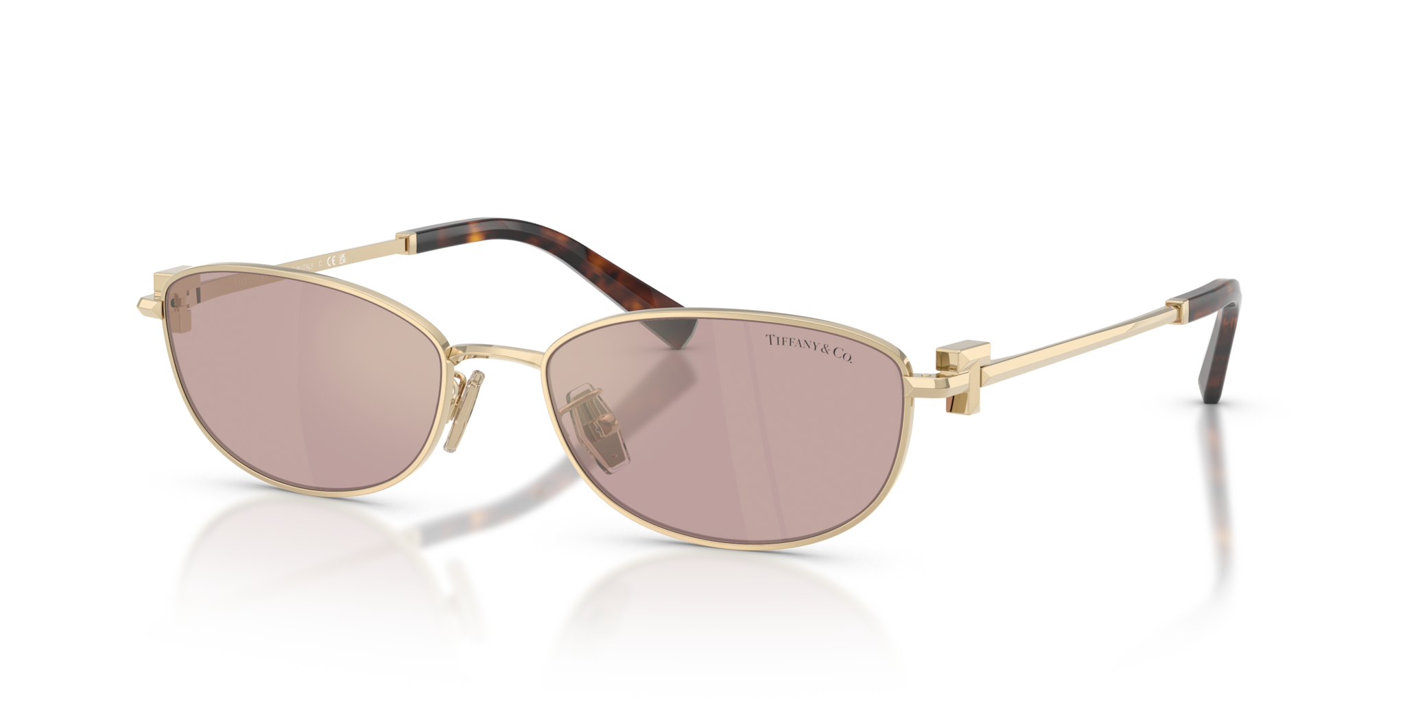 Occhiali da Sole Tiffany TF3115 Pale Gold | Lusso Autentico