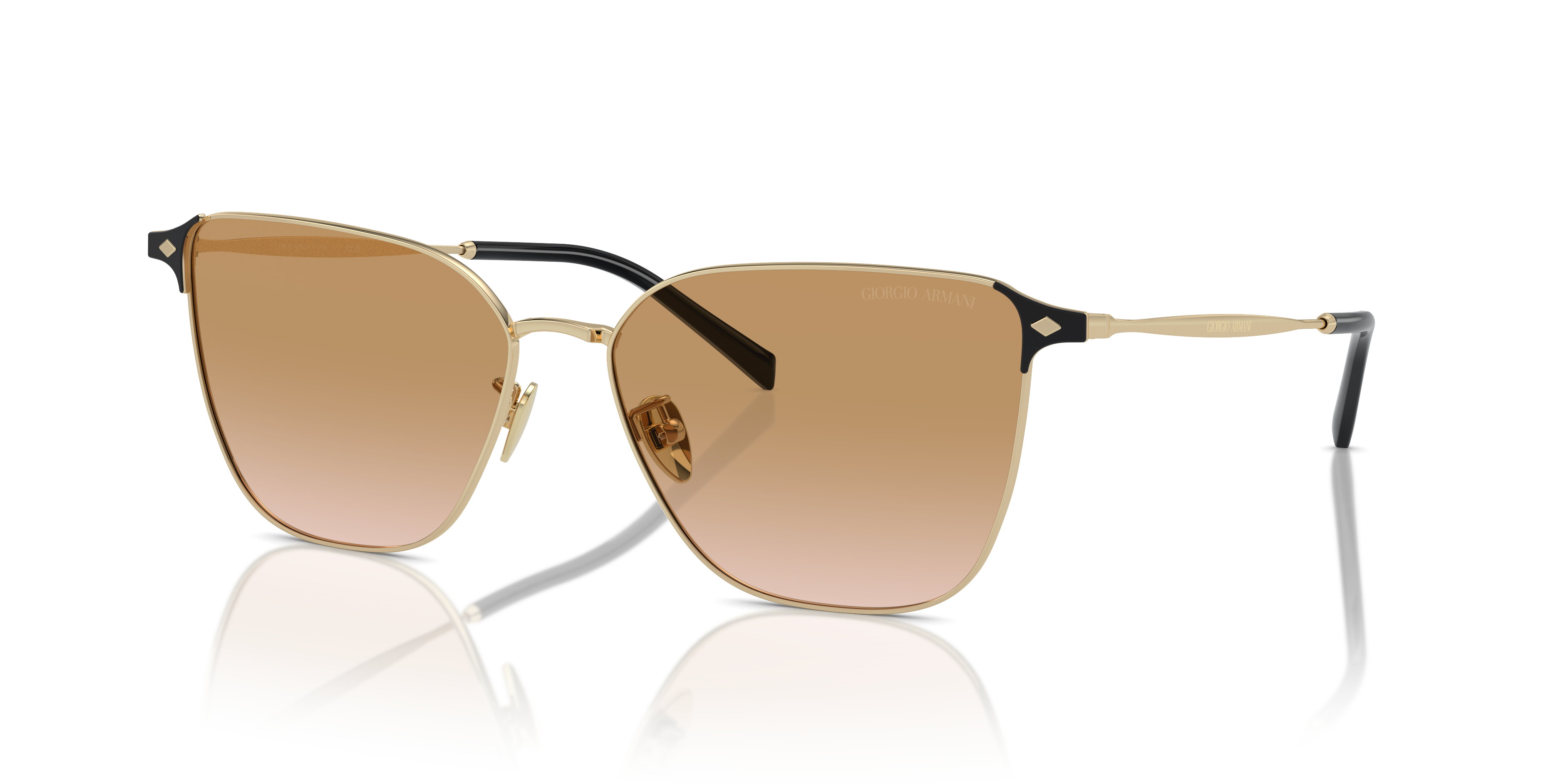 Occhiali da Sole Giorgio Armani 0AR6155 Donna Oro Pallido | Stile Icon