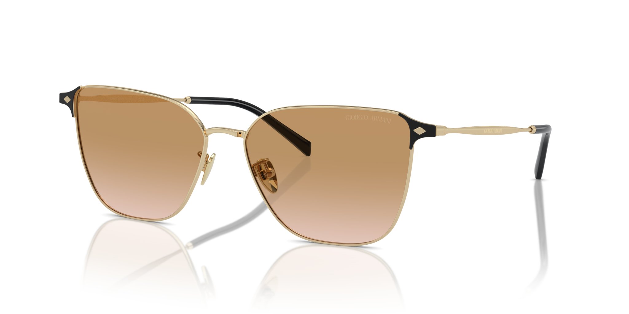 Occhiali da Sole Giorgio Armani 0AR6155 Donna Oro Pallido | Stile Icon