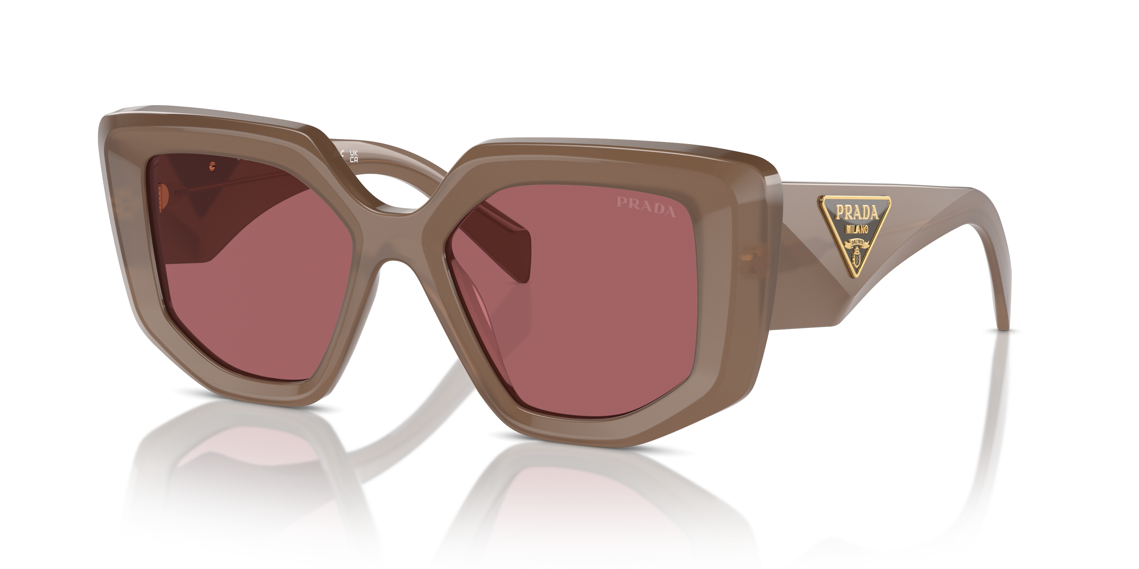 Occhiali da Sole Prada 0PR 14ZS Donna Opal Loden - Stile Originale