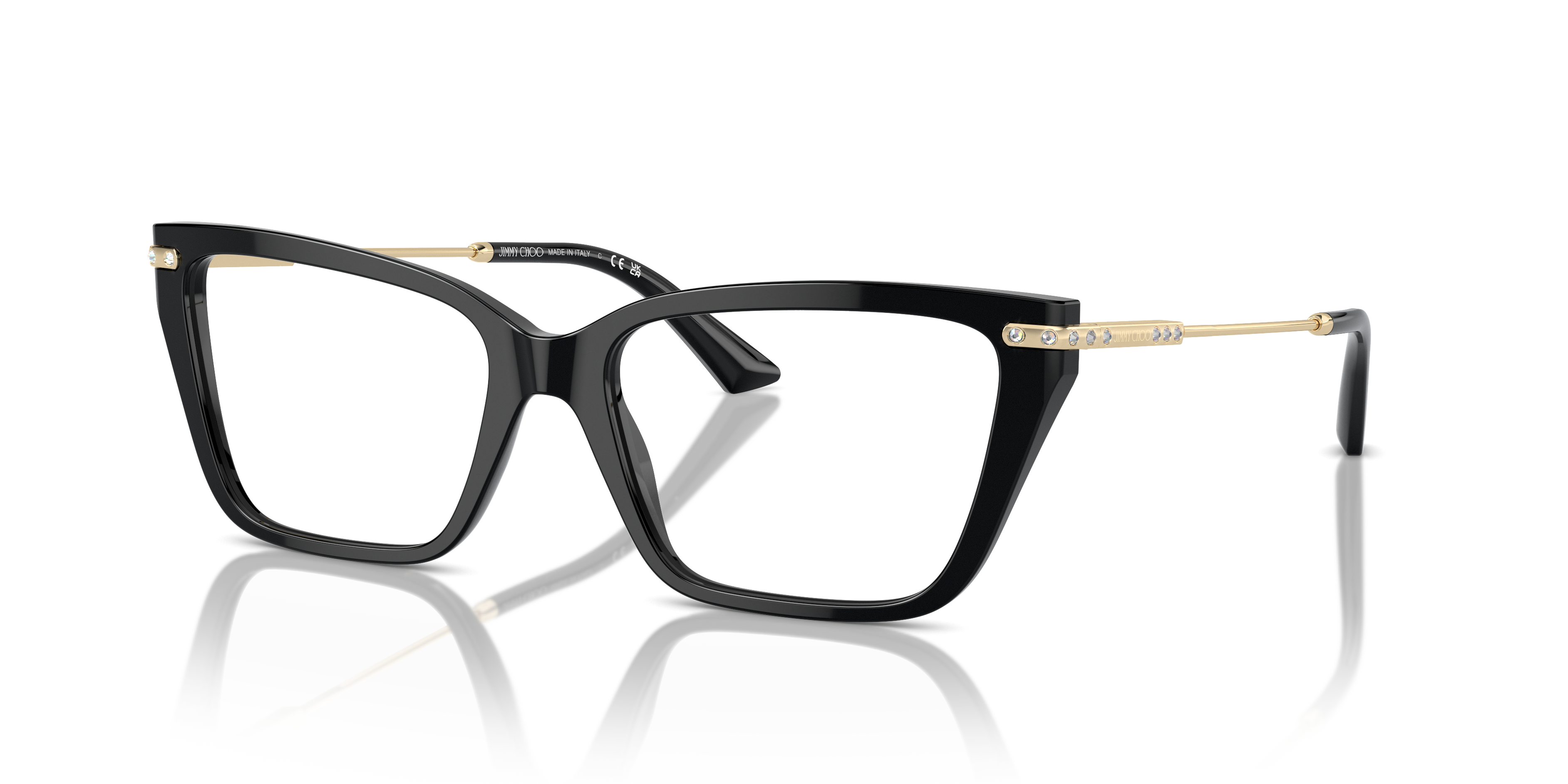Jimmy Choo Occhiali da Vista 0JC3002B Neri da Donna – Stile Inconfondi