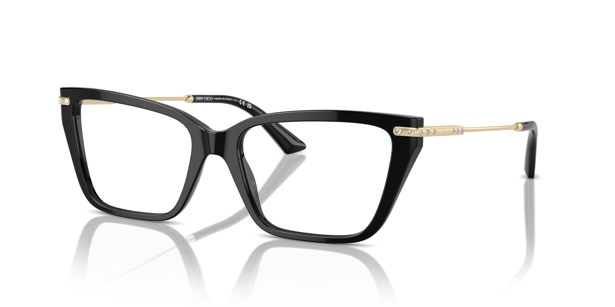 Jimmy Choo Occhiali da Vista 0JC3002B Neri da Donna – Stile Inconfondi