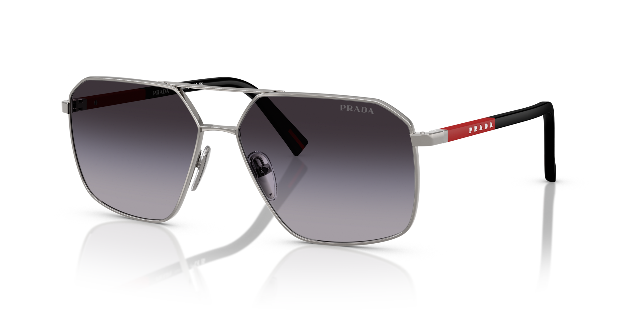 Occhiali da Sole Uomo Prada Linea Rossa 0PS A50S Gunmetal - Originali