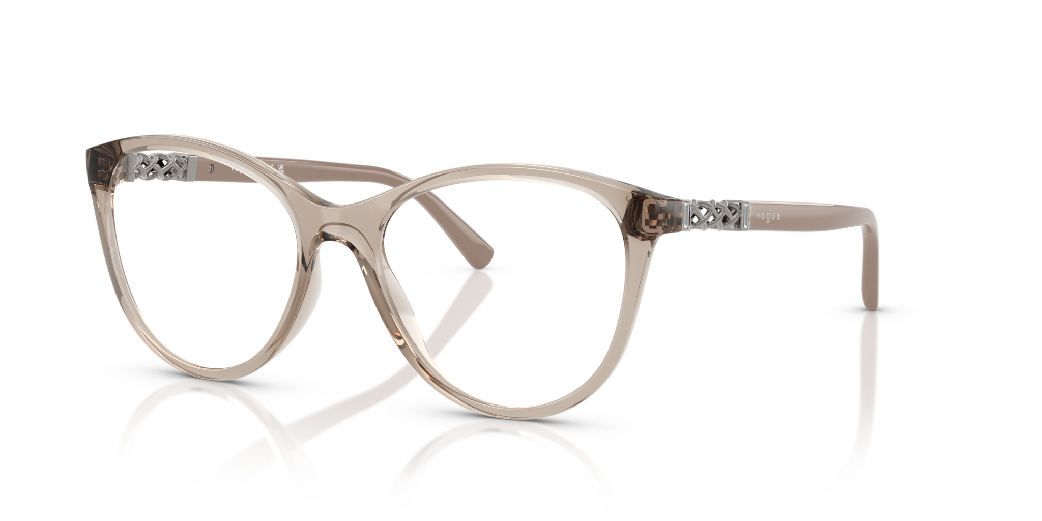 Vogue Eyewear 0VO5631B Occhiali da Vista Donna Transparent Caramel