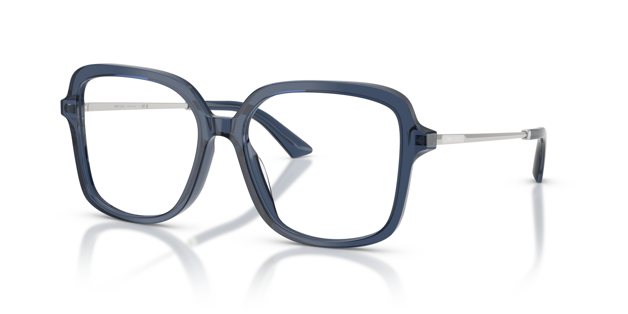Occhiali da Vista Jimmy Choo 0JC3061U Donna - Blu Navy Trasparente