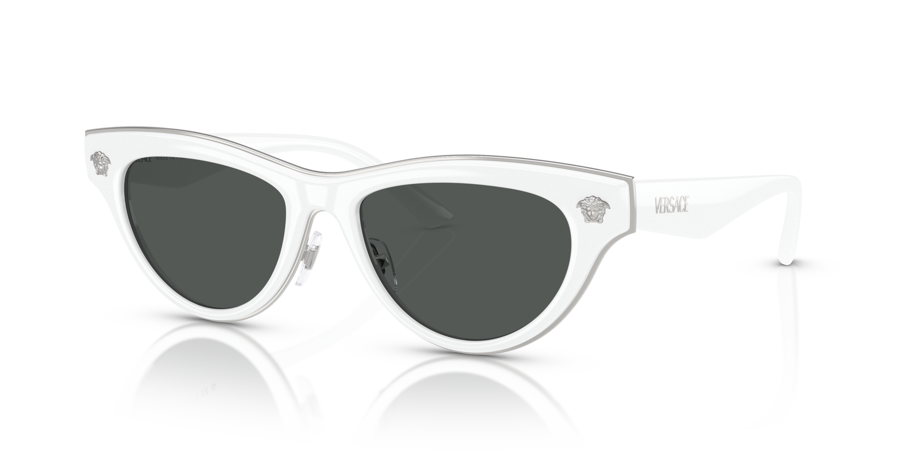 Occhiali da Sole Versace VE2273 Bianchi Donna - Design Iconico Origina