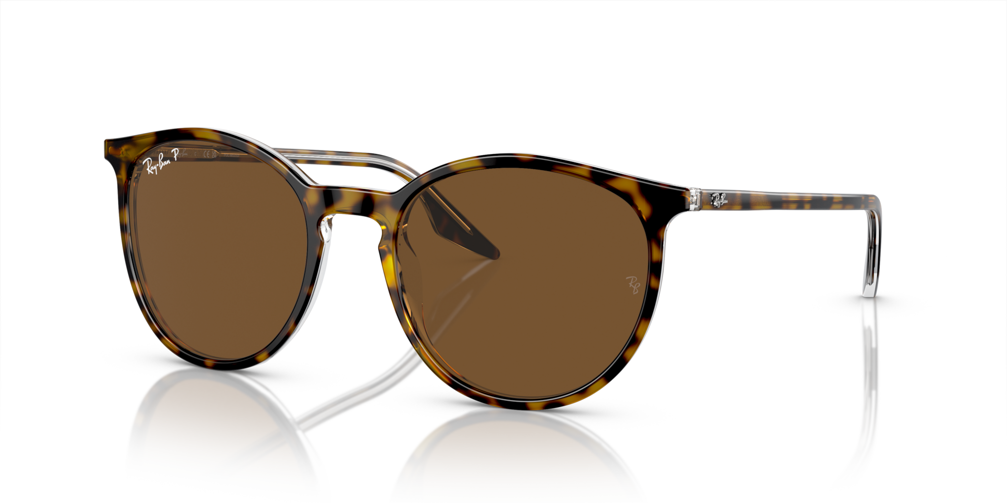 Occhiali da Sole Ray-Ban RB2204 Havana On Transparent | Unisex Origina