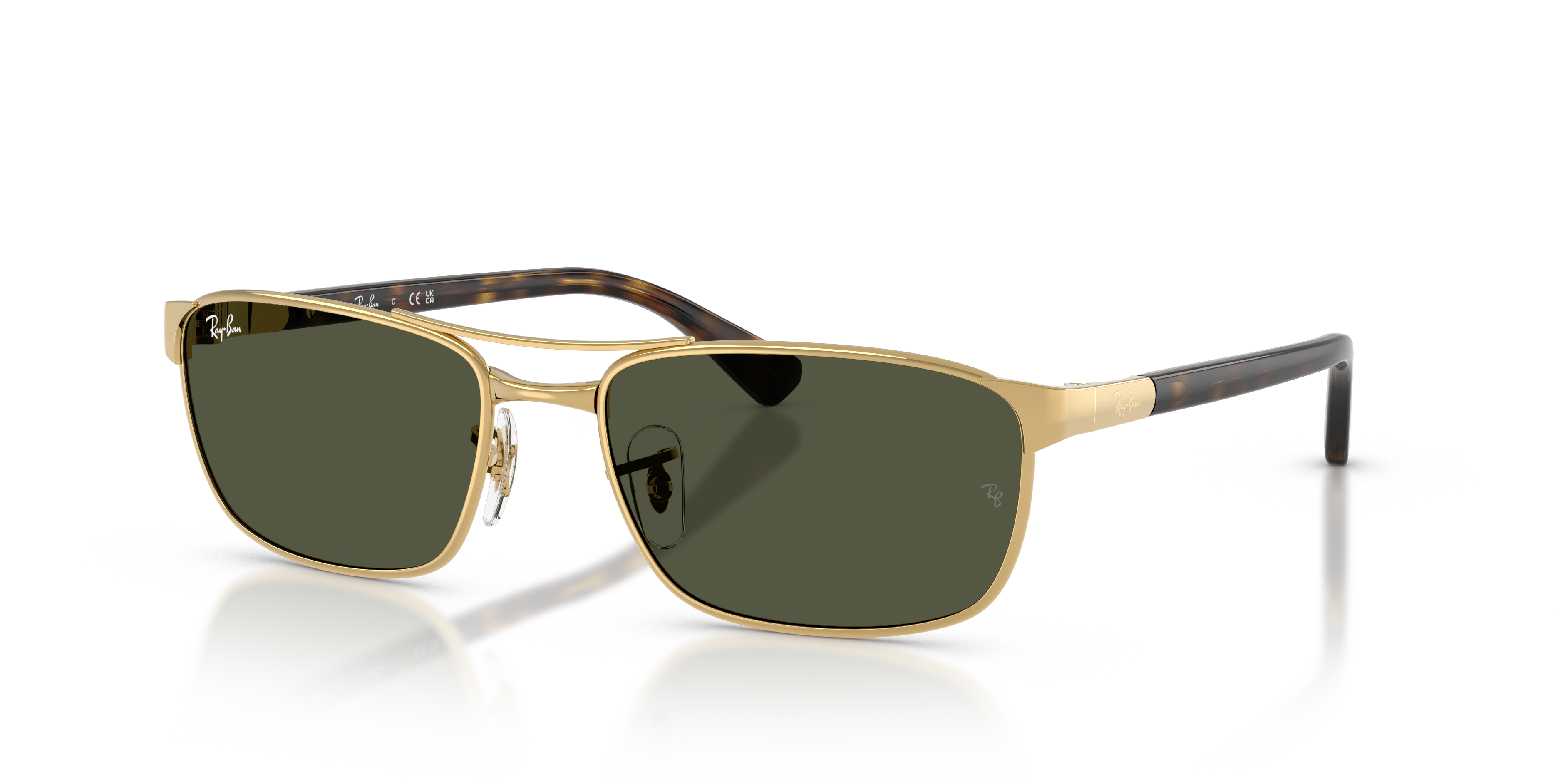 Occhiali da Sole Ray-Ban RB3778 Arista Gold | Stile Iconico Unisex