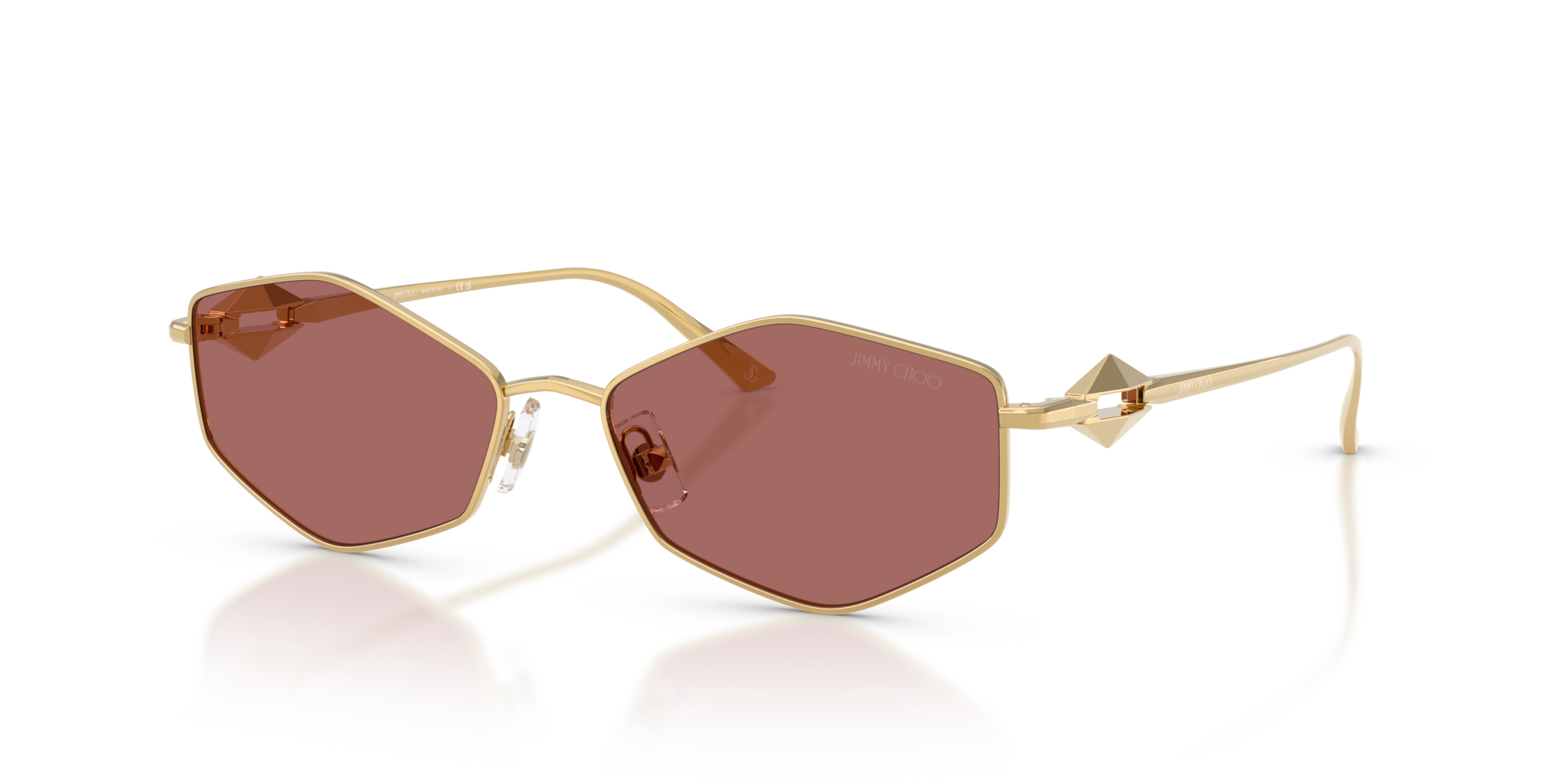 Occhiali da Sole Jimmy Choo Donna Oro JC4017 - Eleganza Distintiva