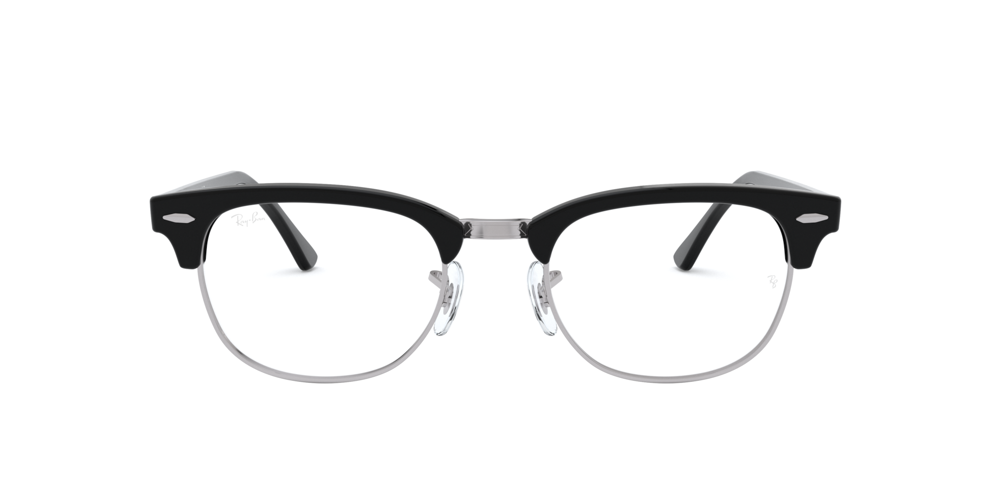 Ray-Ban RX5154 Black On Silver Ray-Ban RX5154 Black On Silver