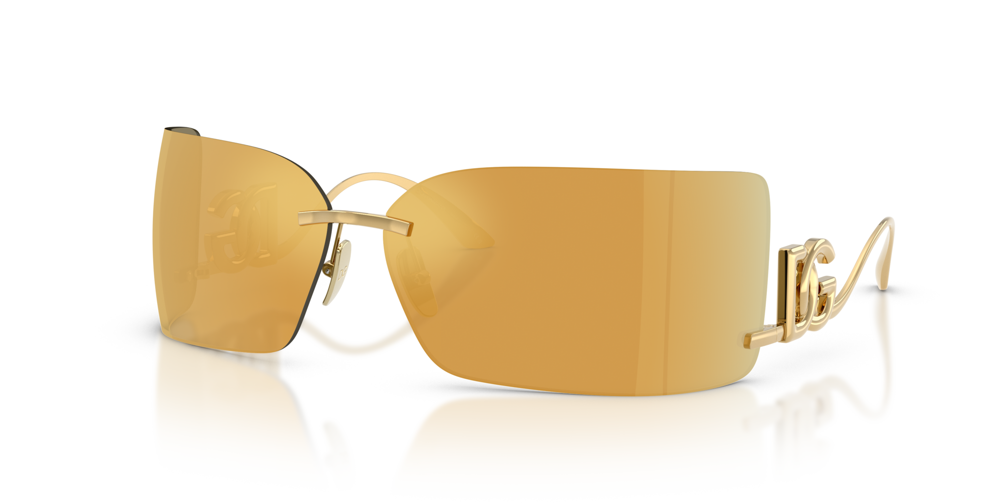 Occhiali da Sole Dolce Gabbana DG2319 Donna Oro Originali