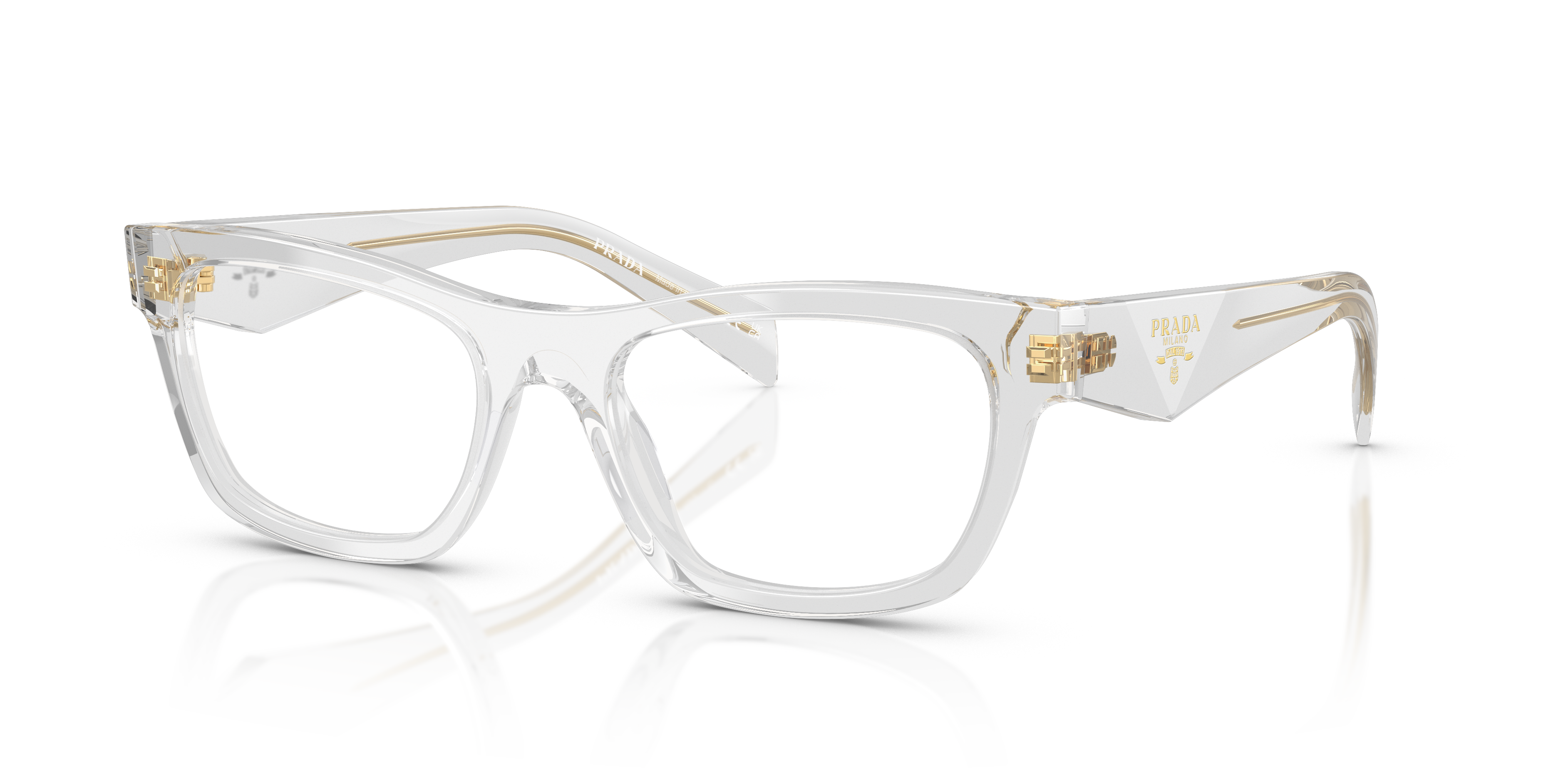 Occhiali da Vista Prada 0PR B01V Donna Poppy Tortoise/Bordeaux