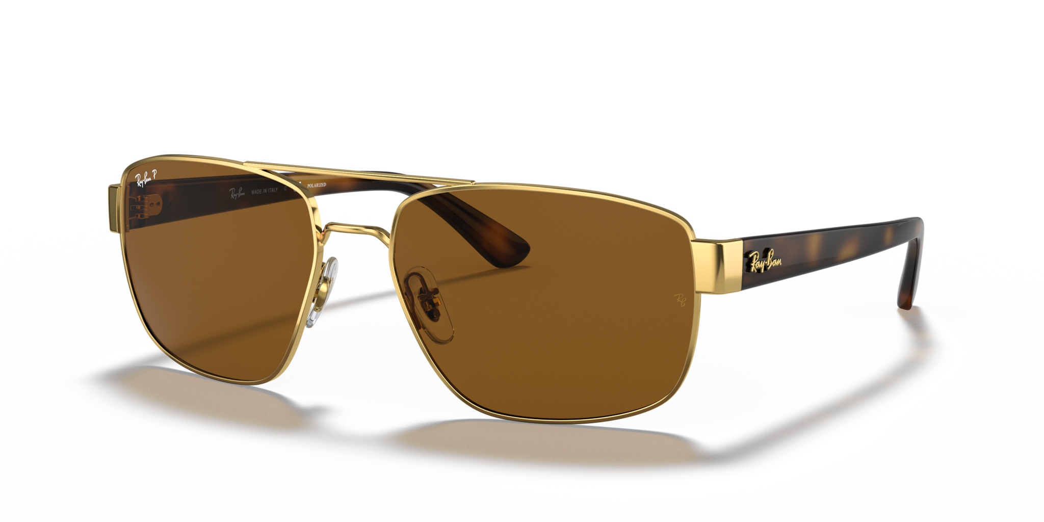 UNISEX SUNGLASSES RAY-BAN RB 3663 - 004/58 POLISHED GUNMETAL 