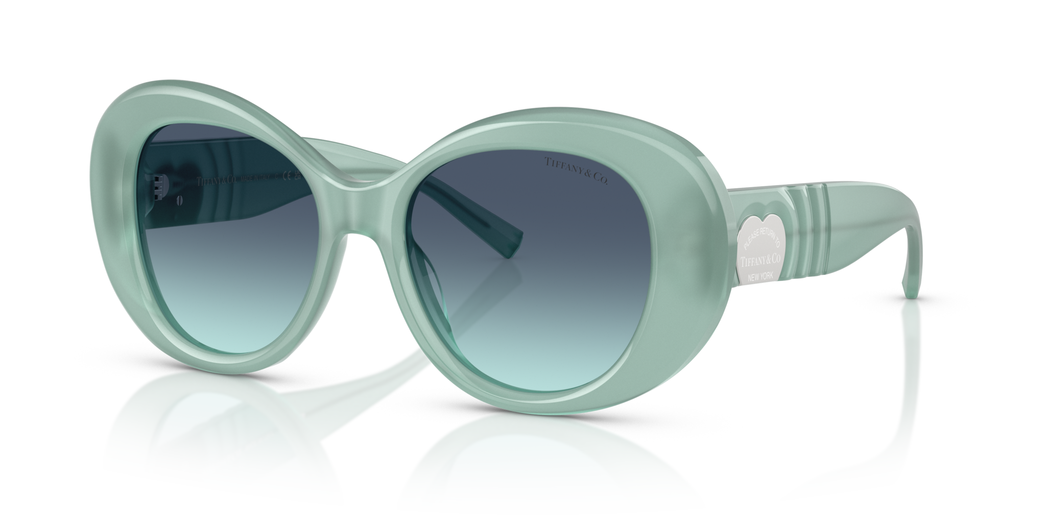 Occhiali da Sole Tiffany TF4228 Donna - Azzurro Opalino Originali