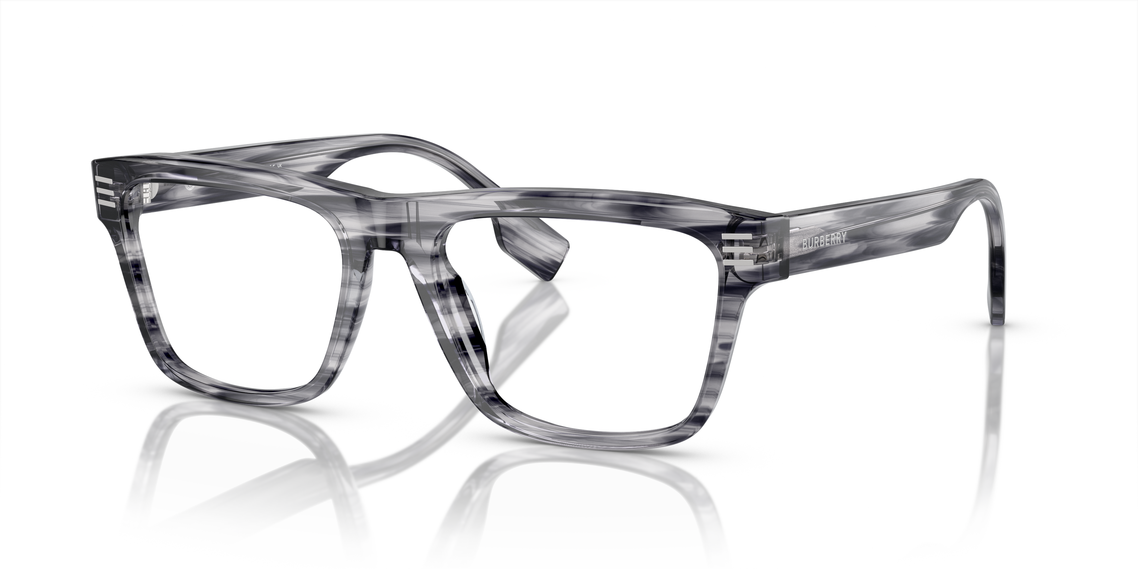 Occhiali da Vista Burberry 0BE2387 Uomo Grigio | Stile Iconico