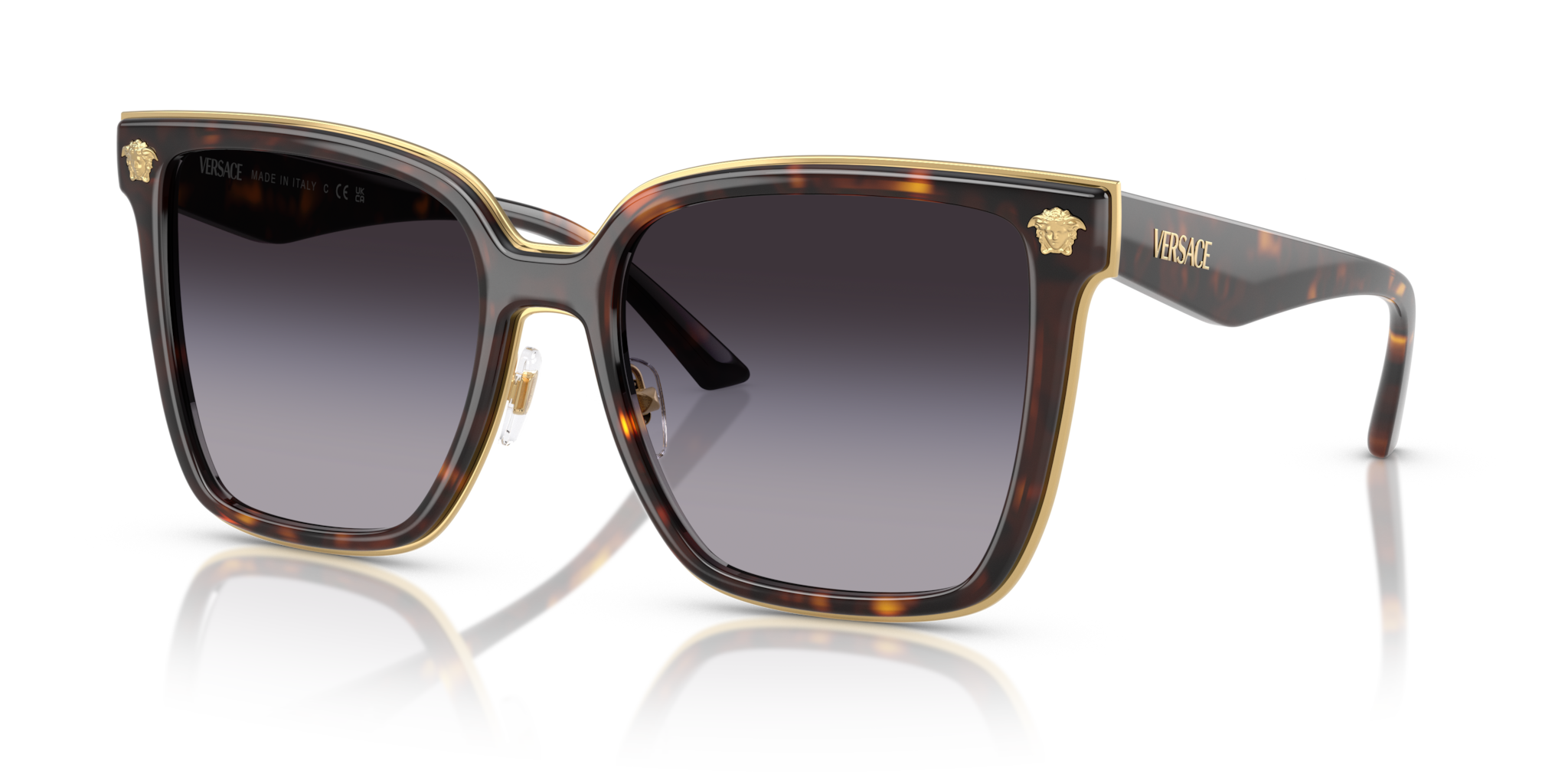 Occhiali da Sole Versace Donna Havana VE2278D - Eleganza Autentica