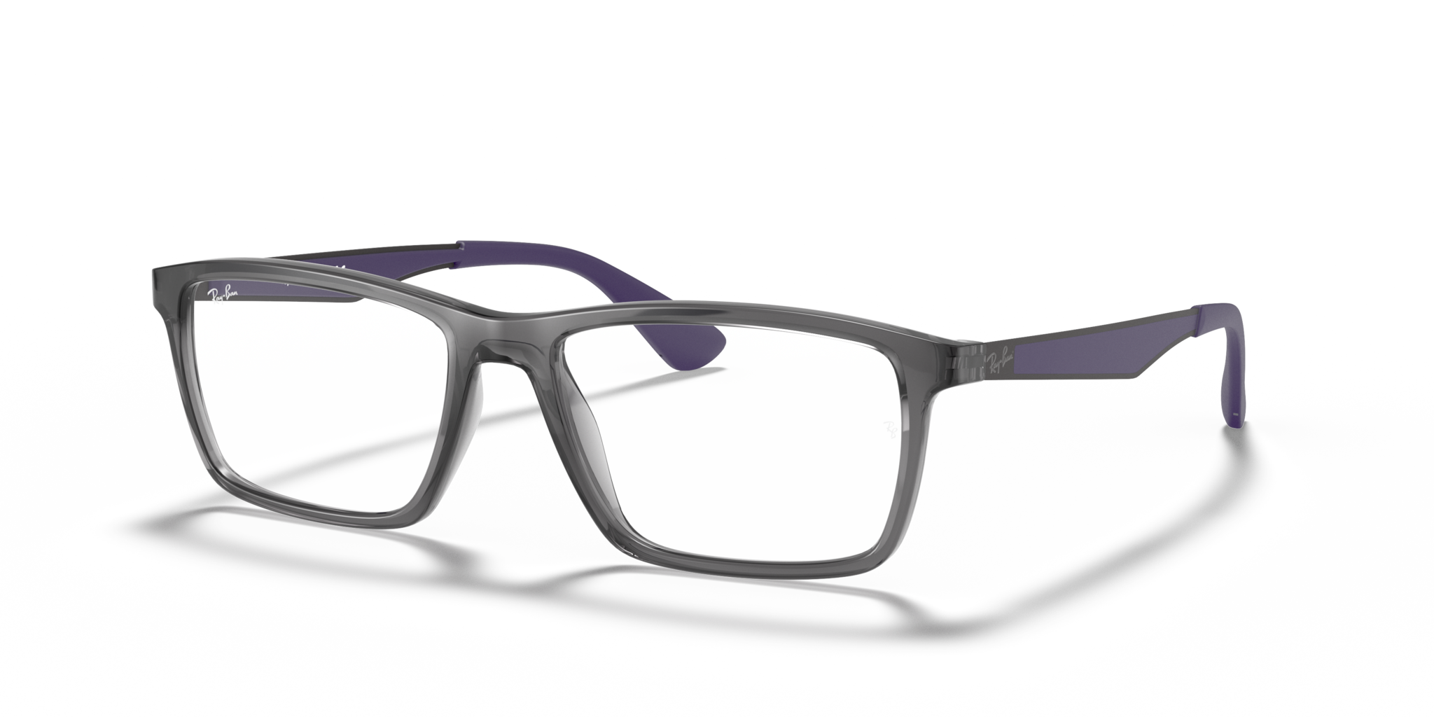 Occhiali da Vista Ray-Ban RB7056 Grigio Trasparente | Modello Unisex
