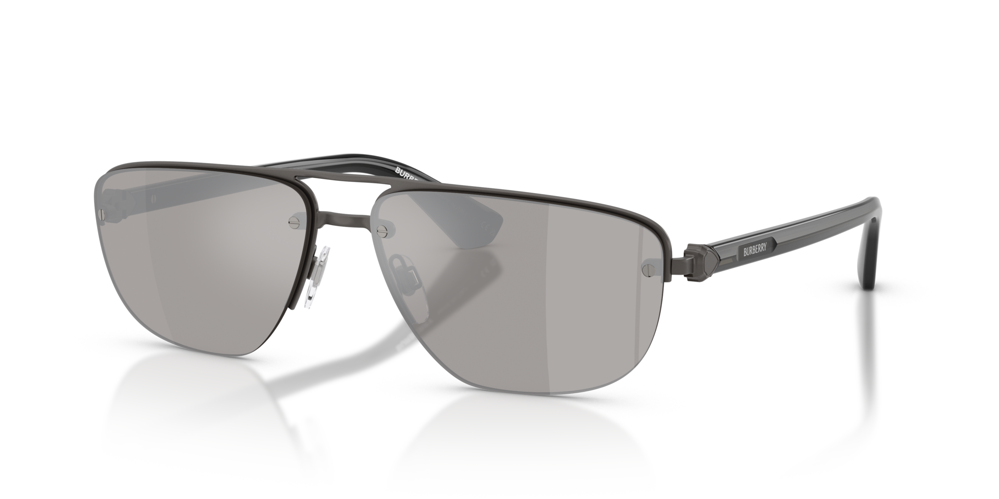 Occhiali da Sole Burberry 0BE3164 Uomo - Grigio Opaco