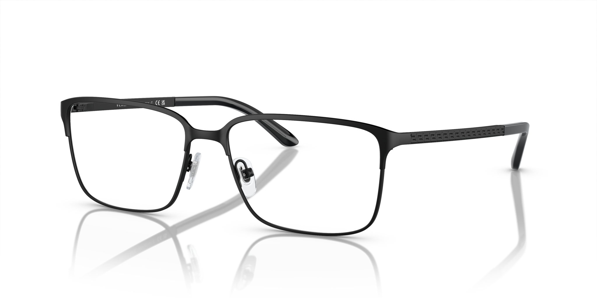 Occhiali da Vista Versace 0VE1232 Uomo - Nero Opaco | Eleganza Iconica