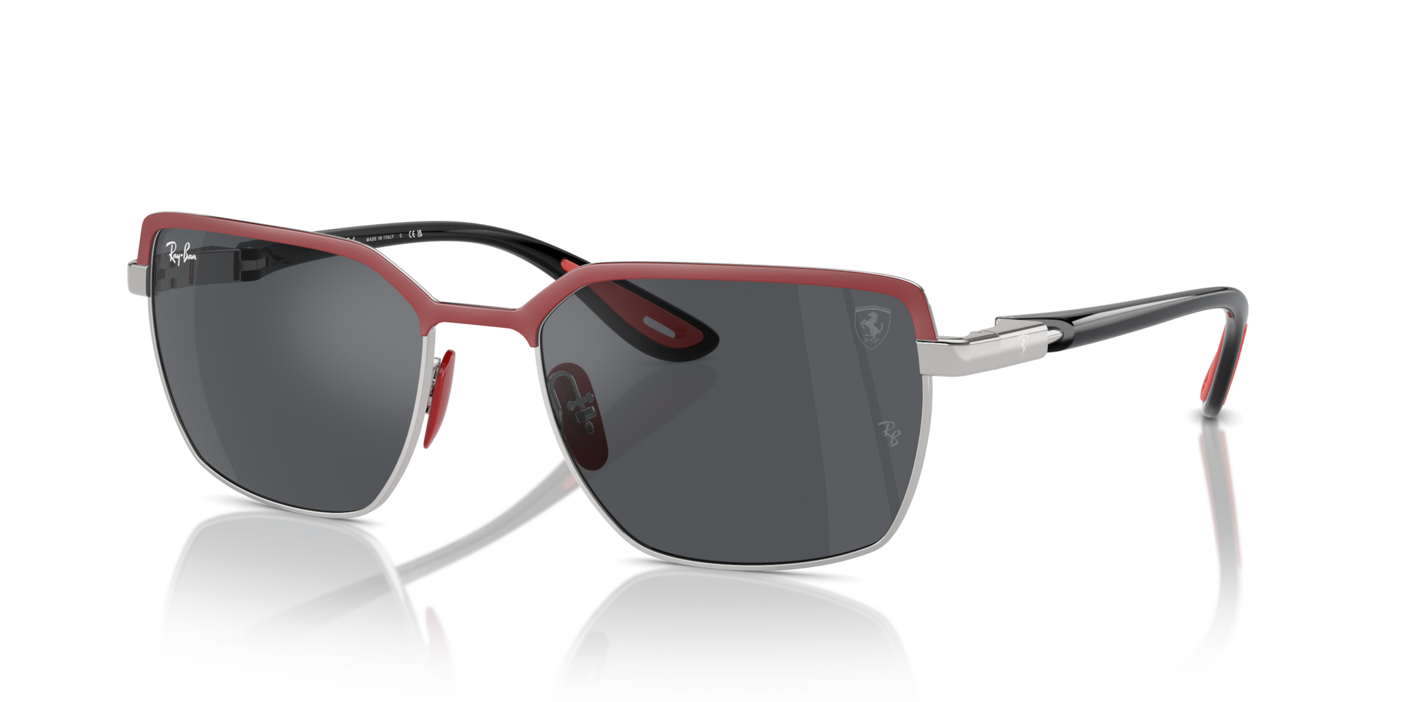 Ray-Ban Scuderia Ferrari 0RB3743M Rosso | Occhiali da Sole Originali