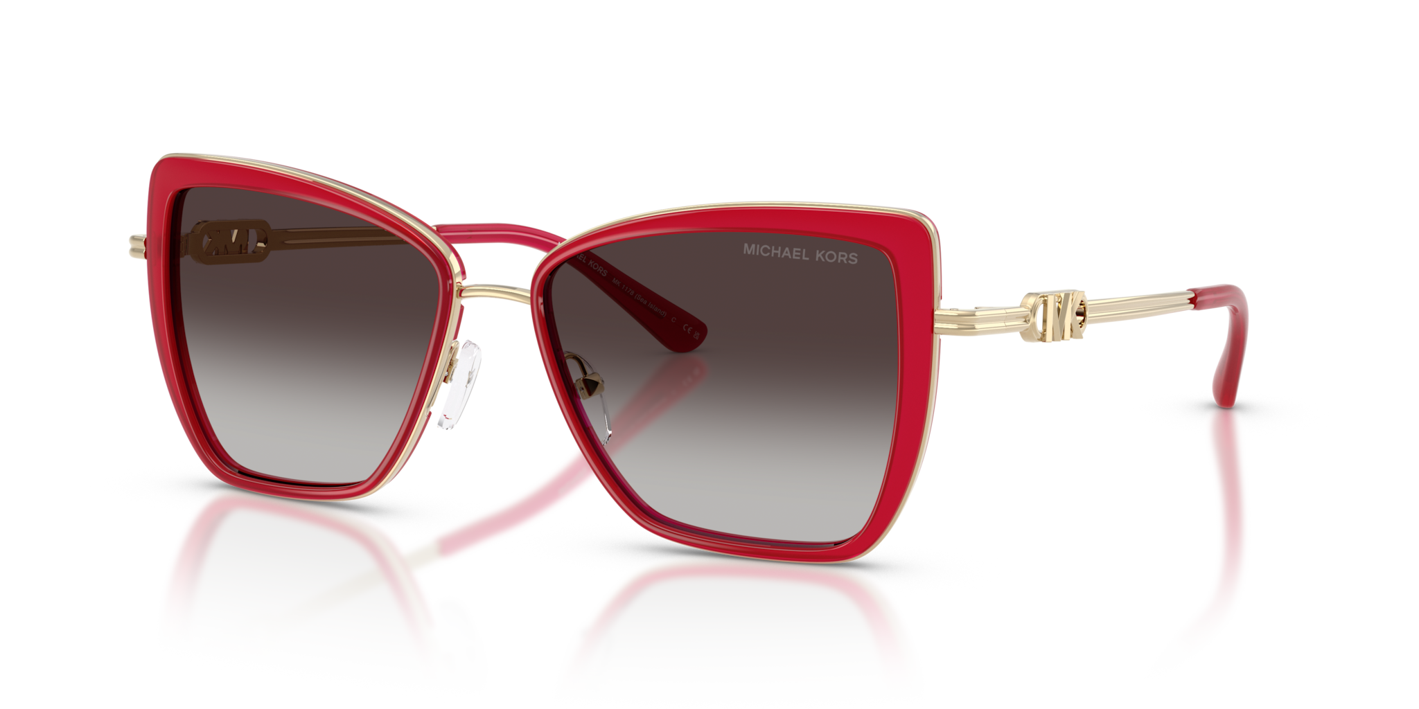 Occhiali da Sole Michael Kors Sea Island Donna Raspberry 0MK1178