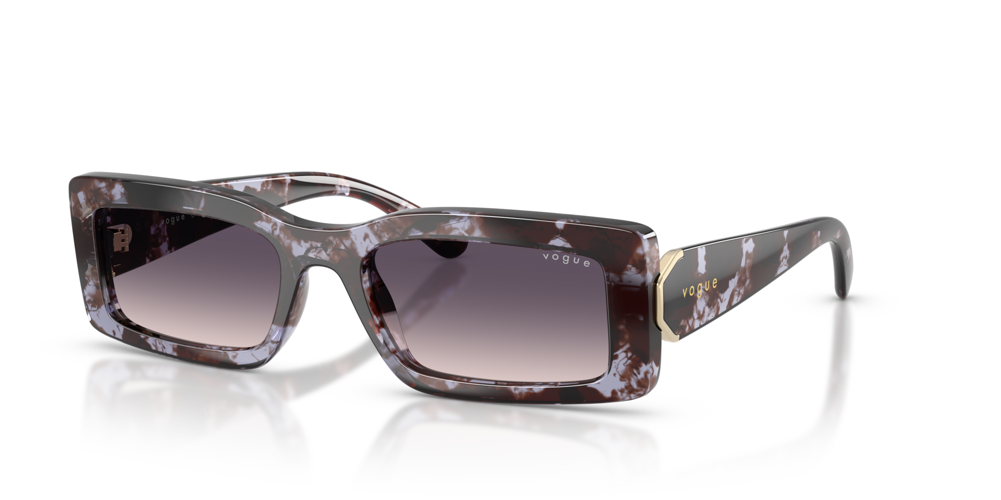 Occhiali da sole Vogue 0VO5674S Purple Havana Donna
