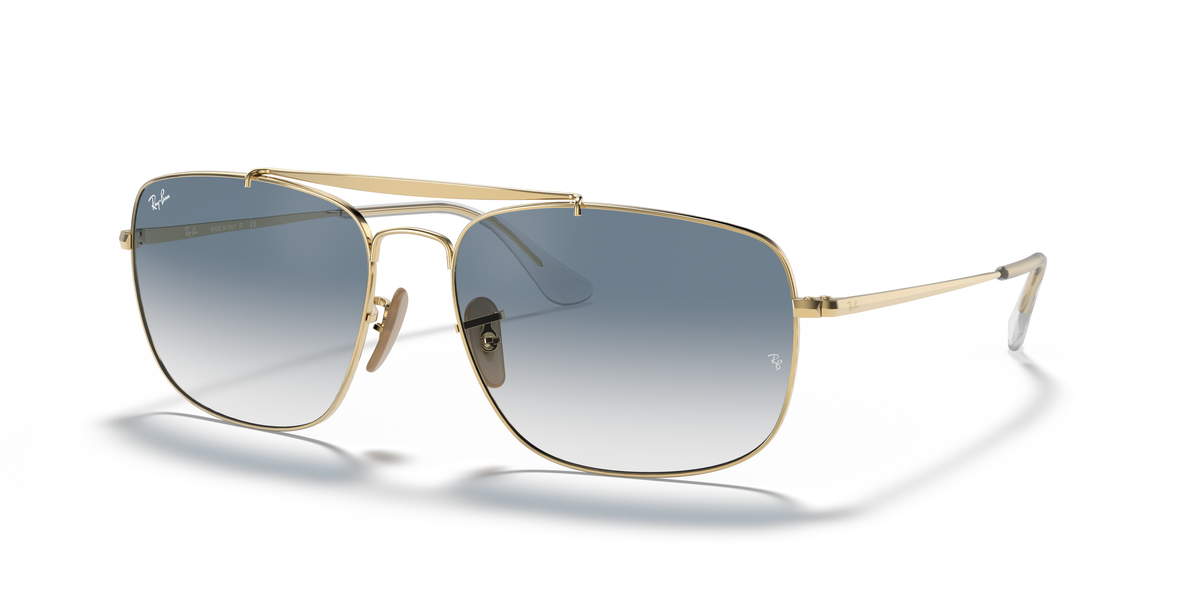 MEN'S SUNGLASSES RAY-BAN RB 3560 THE COLONEL 002/71 BLACK 