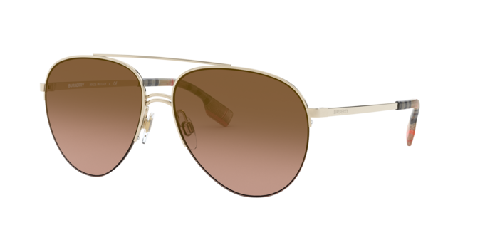 Occhiali da sole donna Burberry 0BE3113 Light Gold | Originali