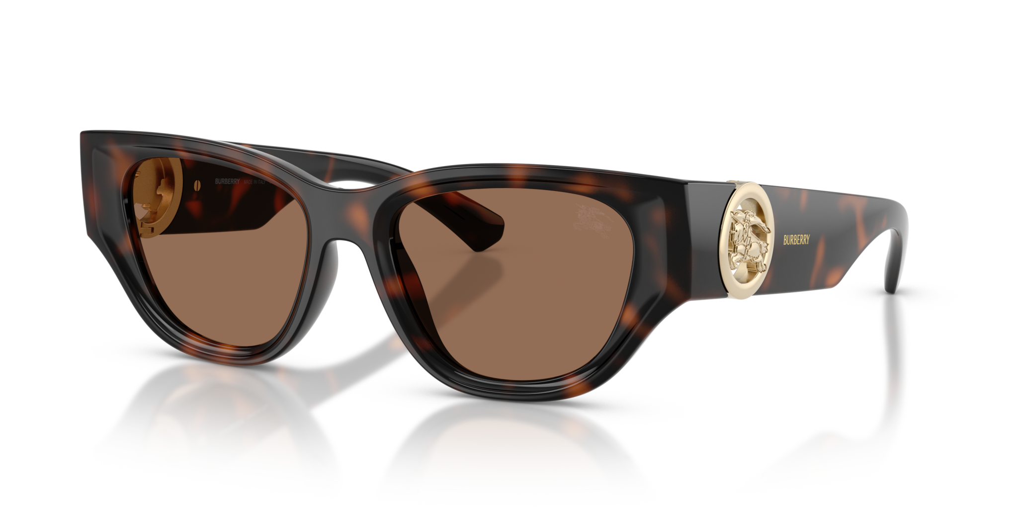 Occhiali da Sole Burberry Donna BE4467U Dark Havana - Stile Cat-Eye