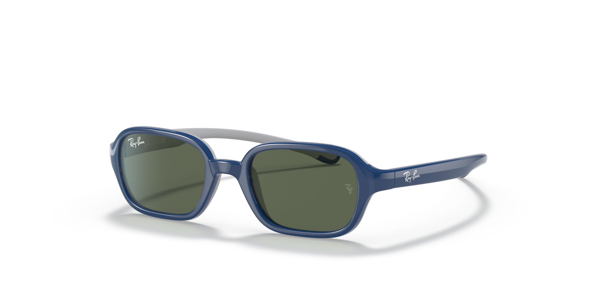 Ray-Ban Bambino RB9074S Blue On Grey - Occhiali da Sole Originali