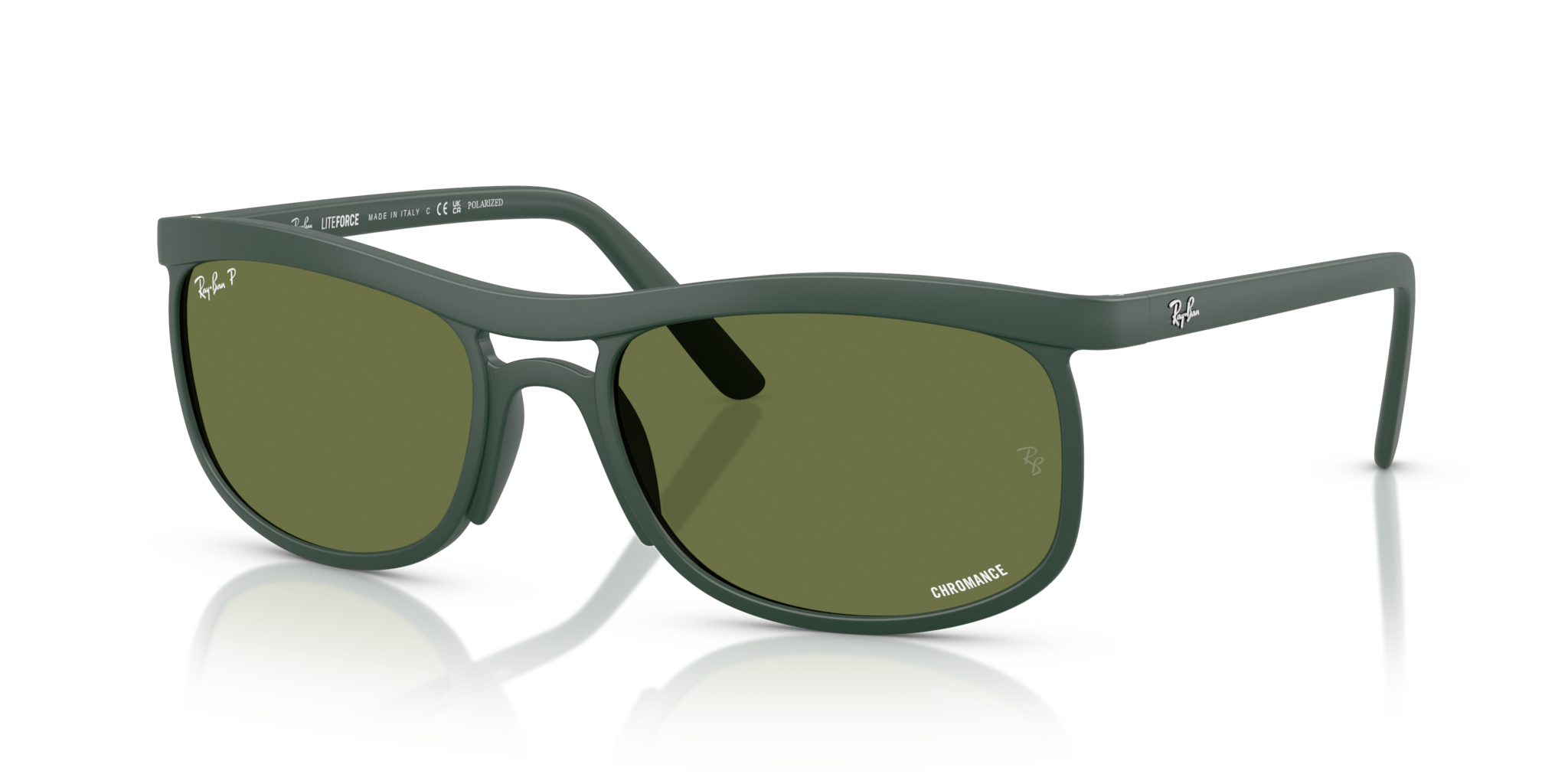 Occhiali da sole Ray-Ban RB4452CH Polarizzati Verde Sand - Leggeri e U