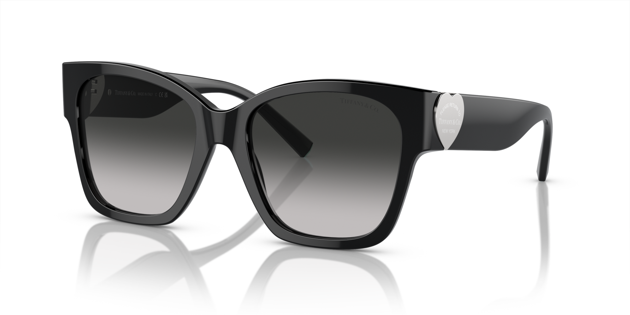 Occhiali da Sole Tiffany Donna TF4216 Neri - Eleganza Cat-Eye Original
