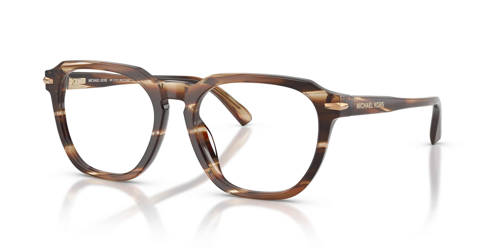Occhiali da Vista Michael Kors 0MK4174U Uomo - Brown Horn