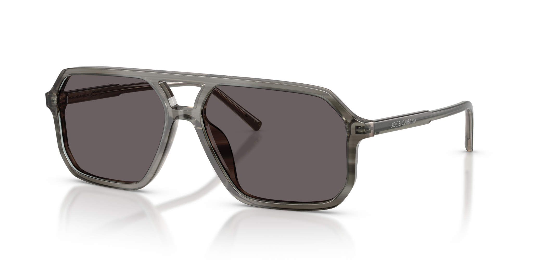 Occhiali da sole Dolce Gabbana uomo DG4541 Grey Striped