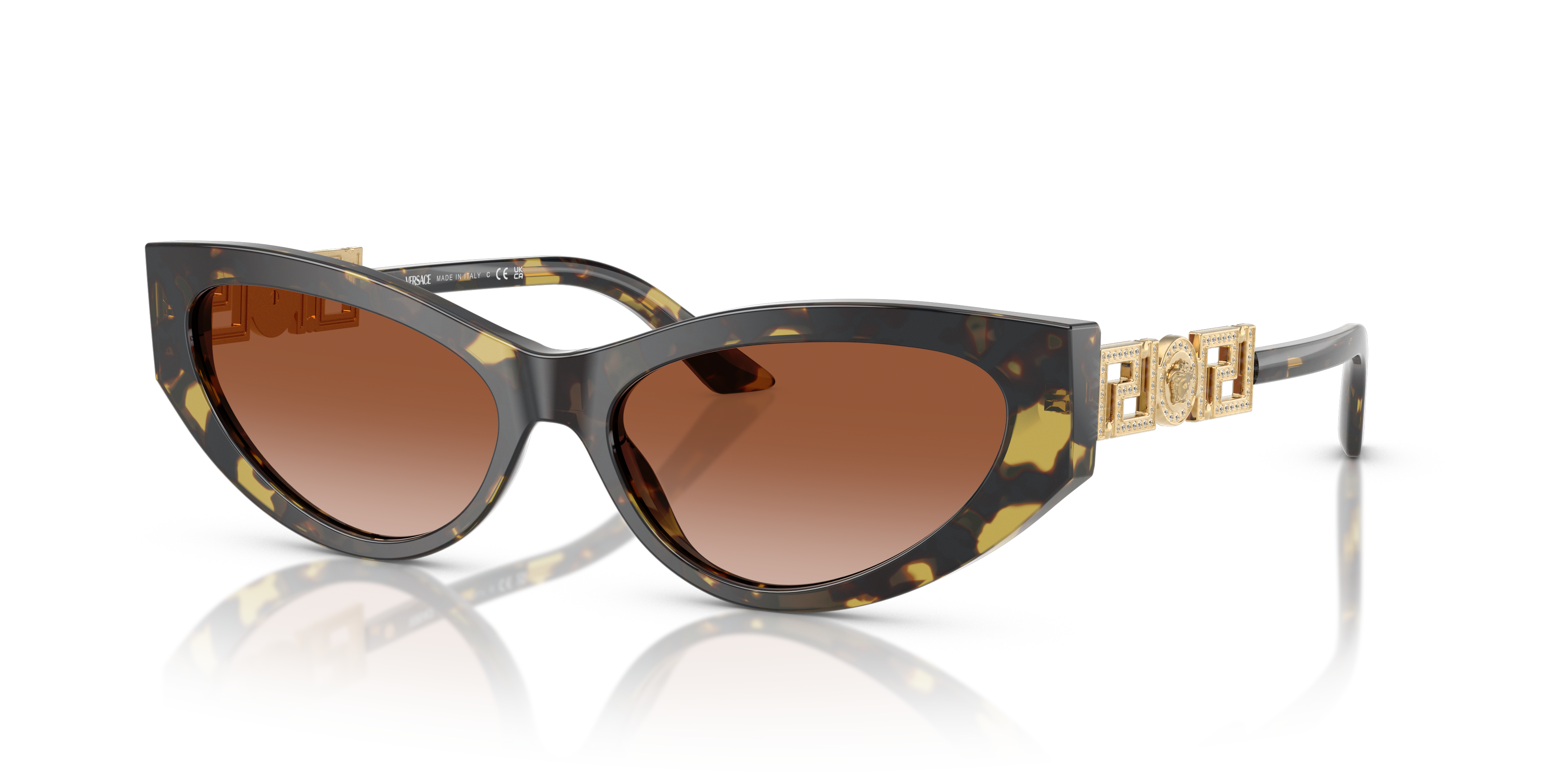 Occhiali da Sole Donna Versace Havana VE4470B | Eleganza Iconica