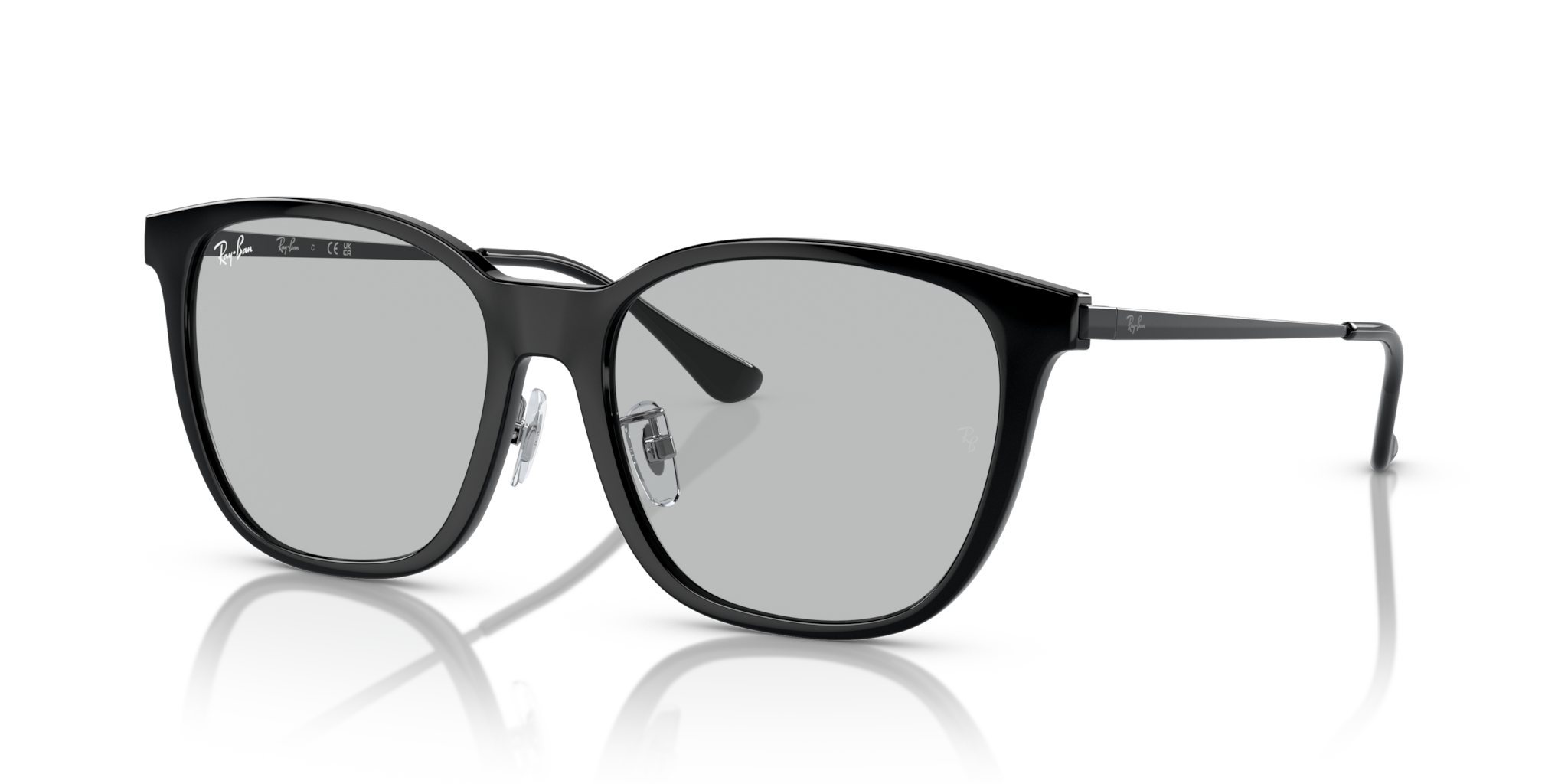 Occhiali da Sole Ray-Ban RB4333D Neri Ufficiali | Garanzia Originale