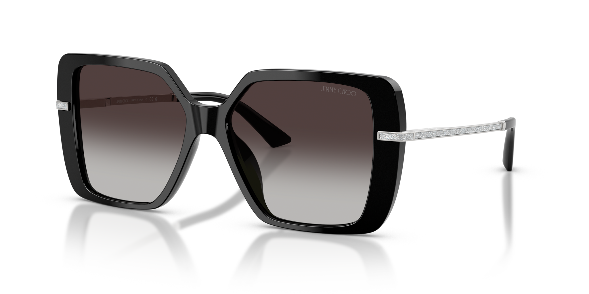 Occhiali da Sole Jimmy Choo Neri Donna JC5048JU | Eleganza Iconica