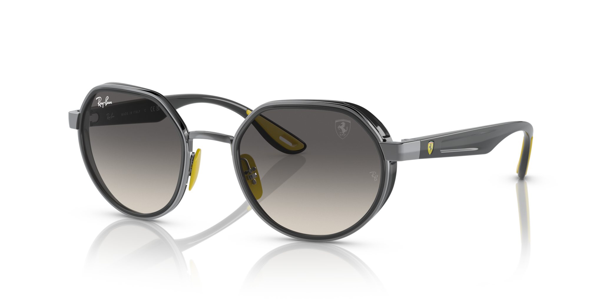 Occhiali da Sole Ray-Ban RB3703M Scuderia Ferrari Gunmetal originali