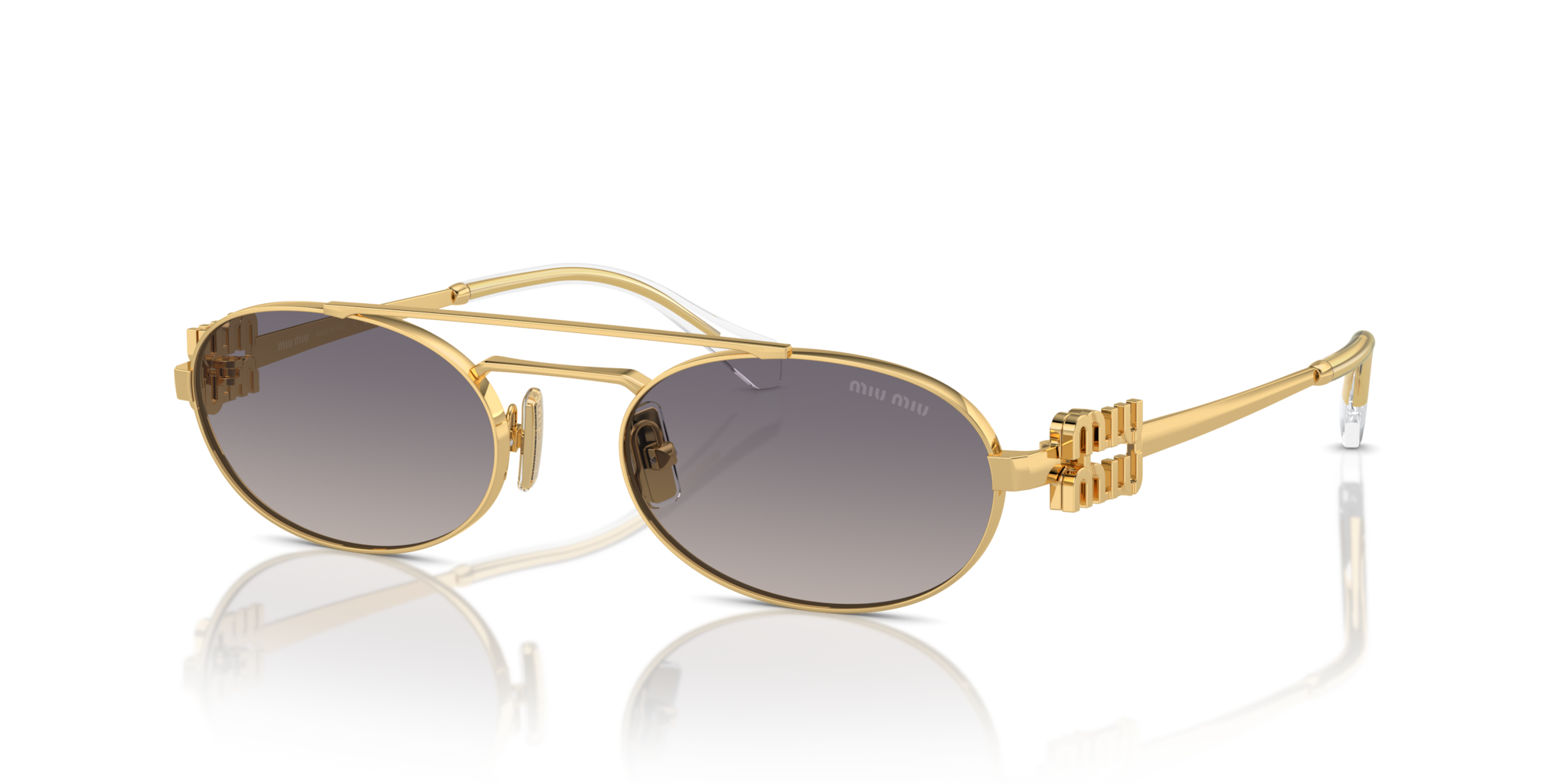 Occhiali da sole donna Miu Miu MU 54ZS Oro – Stile Unico ed Elegante